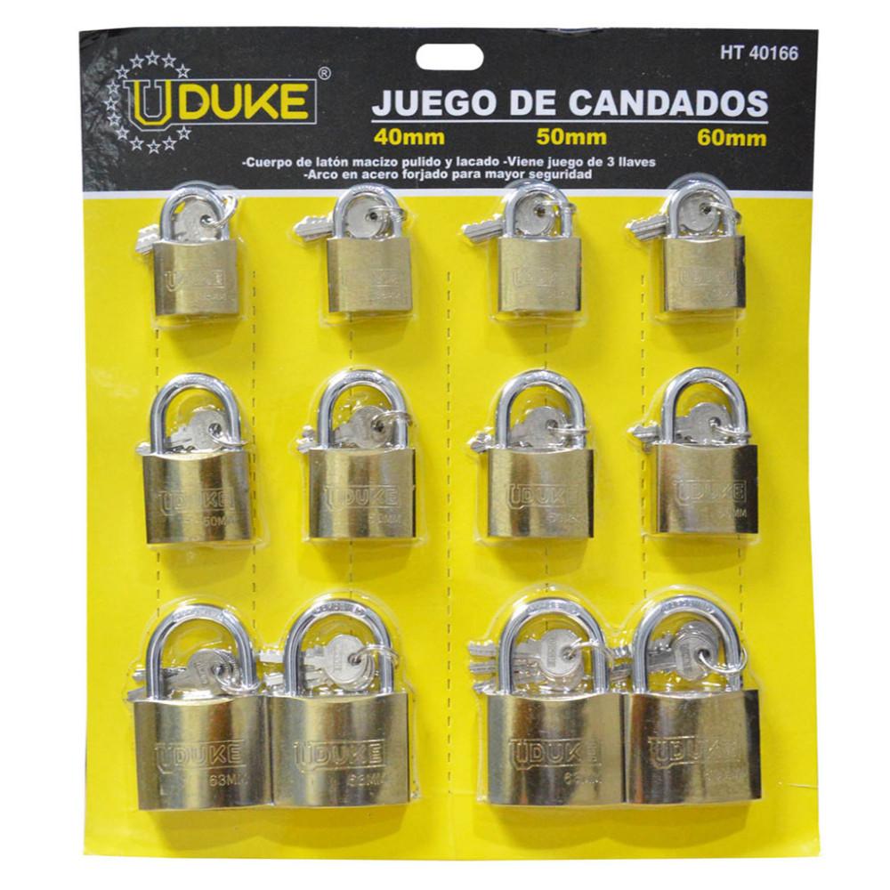Candado Carton Uduke Dorado 405060 Ht40166
