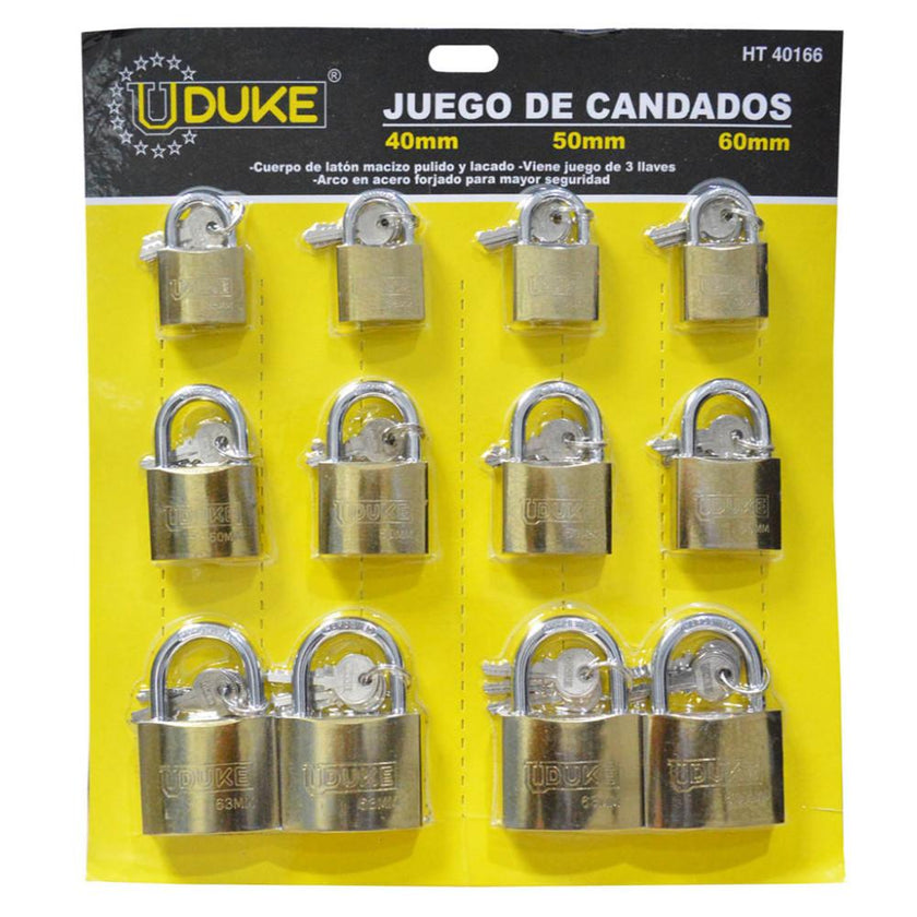 Candado Carton Uduke Dorado 405060 Ht40166