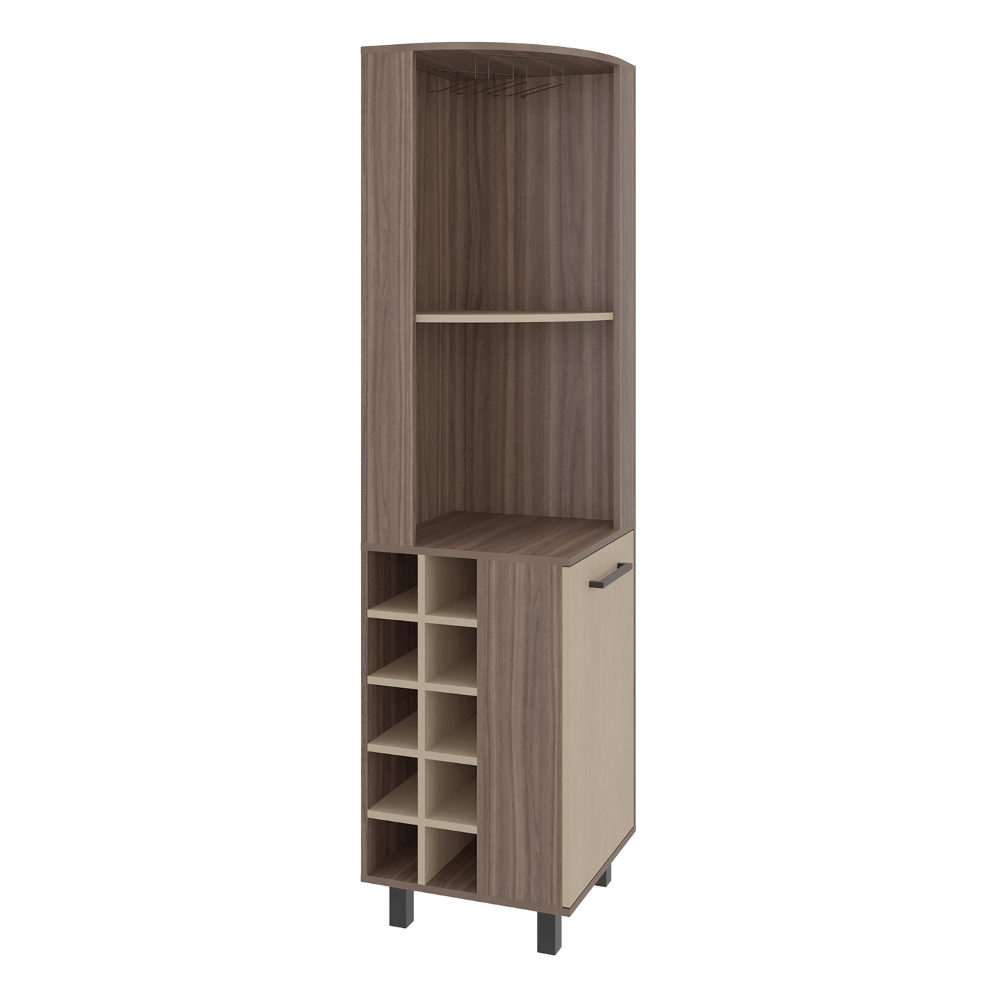 Bar Esquinero Kaia 180X45X45 Rta Avellana Cartagena Zf