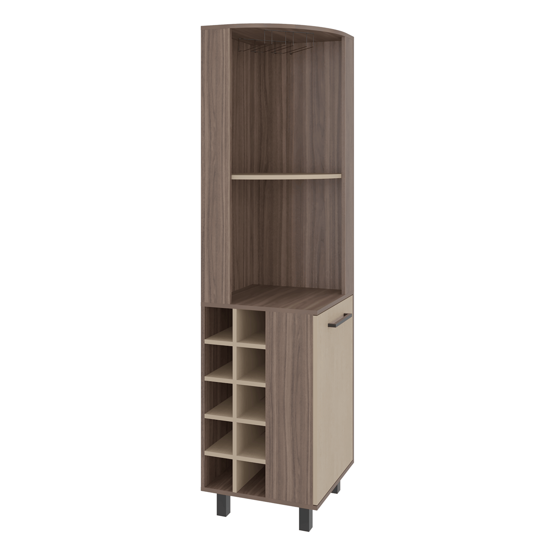Bar Esquinero Kaia 180X45X45 Rta Avellana Cartagena Zf