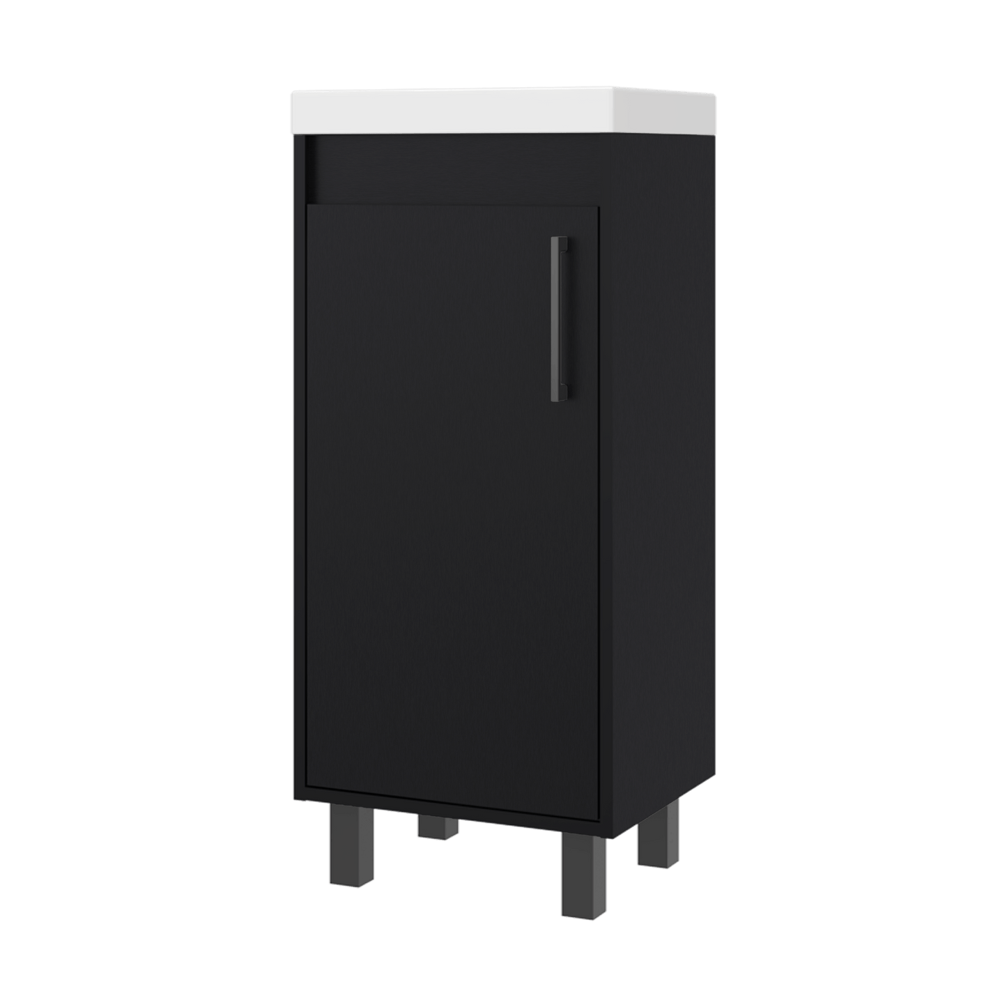 Mueble Para Lavamanos Oxford 86X39X32 Rta Wengue Zf
