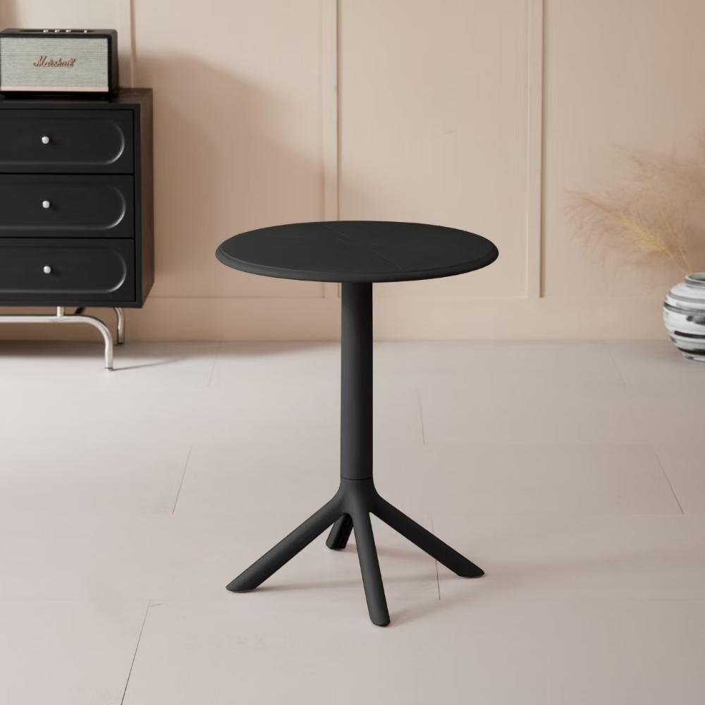 Mesa Redonda 75X60X75 Rta Negro