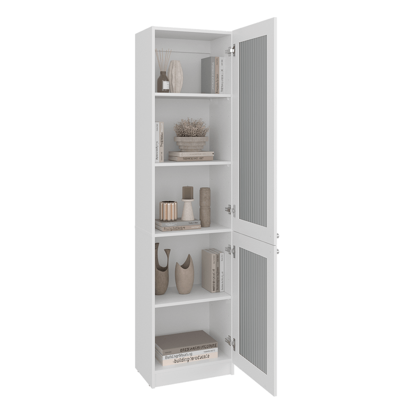 Estante Home E-M6 180X45X31 Rta Kronos Blanco Zf