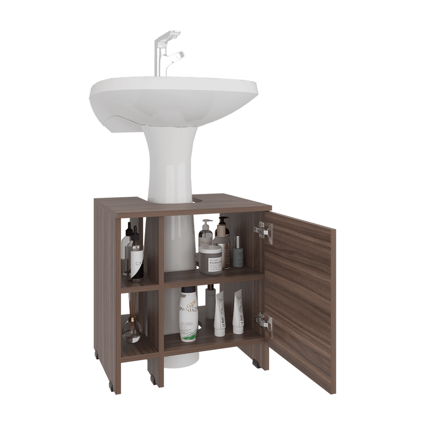 Mueble Lavamanos Básico 50X47X37 Rta Avellana Zf