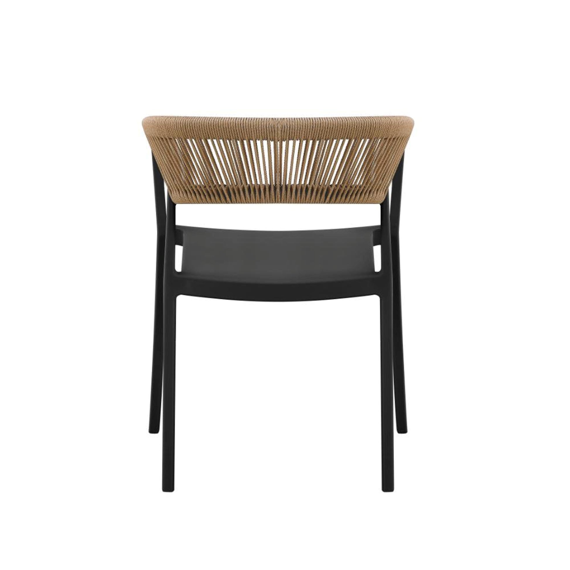 Silla Bali 75X53X56 Rta Negro