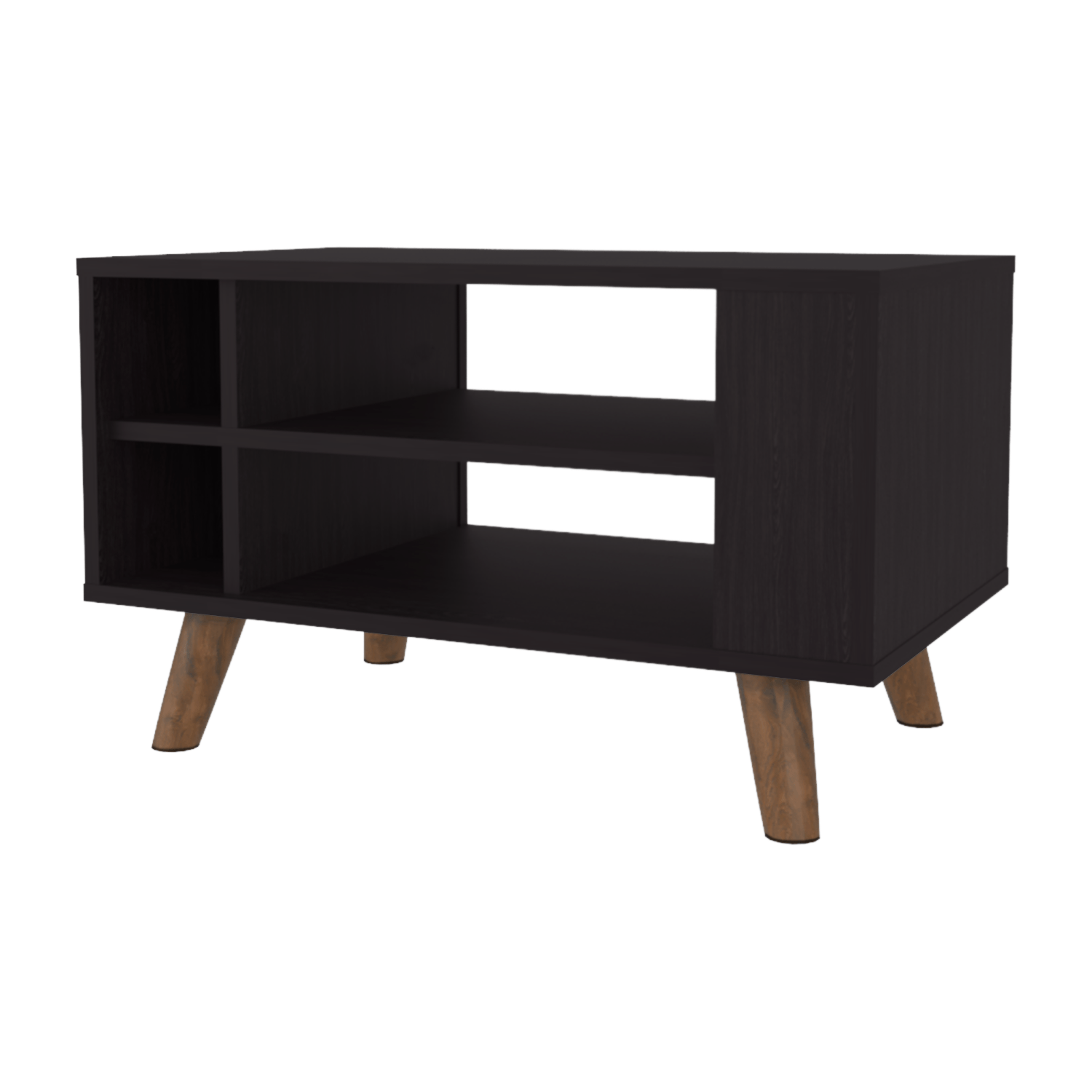 Mesa De Centro Lane 40X66X40 Rta Wengue  Zf
