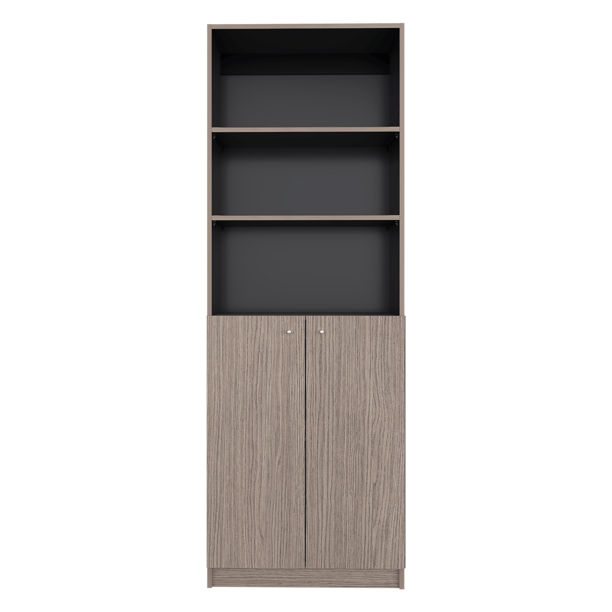 Estante Home E-M4 180X62X31 Rta Positano Wengue Zf