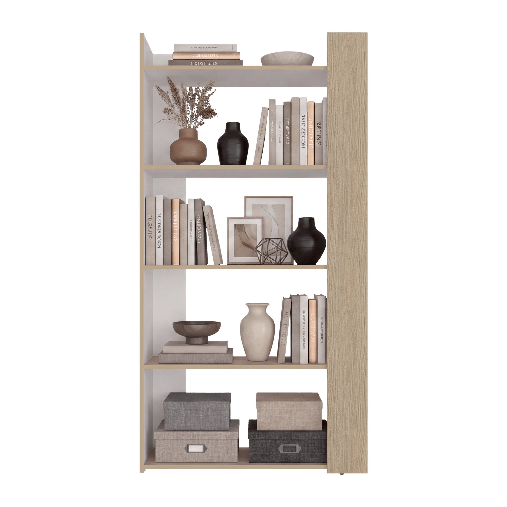 Biblioteca Sara 161X83X32 Rta Cartagena Blanco