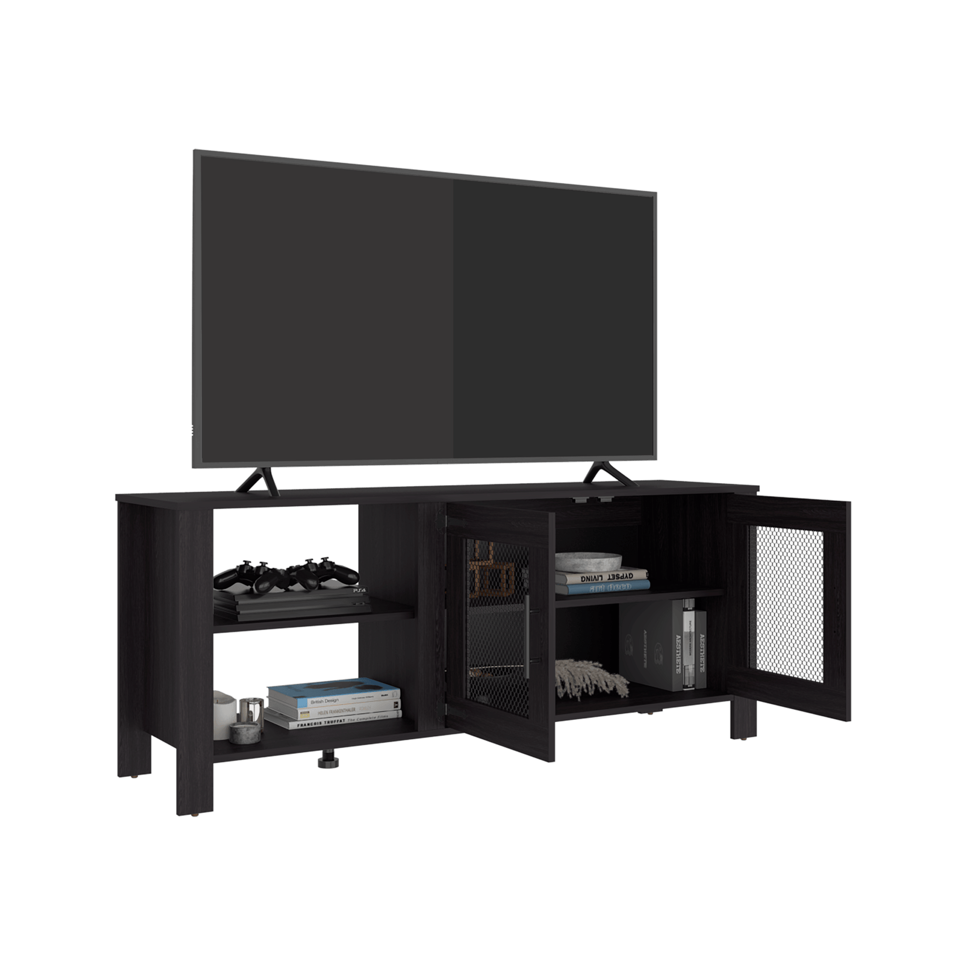 Rack De Tv Freedom 61X147X39 Rta Wengue Zf