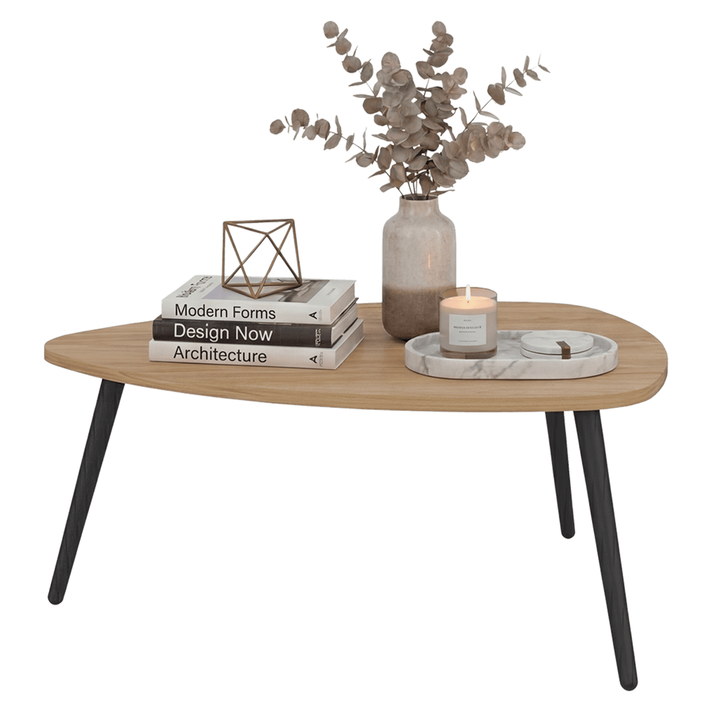 Mesa De Centro Baja Narvik 31X74X61 Rta Fresno Eu