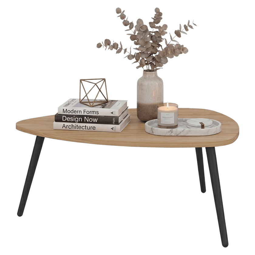 Mesa De Centro Baja Narvik 31X74X61 Rta Fresno Eu