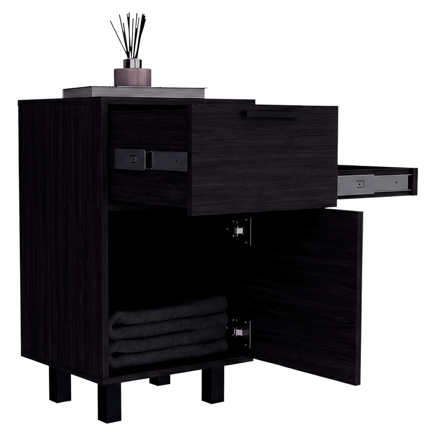 Mesa De Noche Secret 81 Z 70X41X36 Rta Kronos Wengue Zf