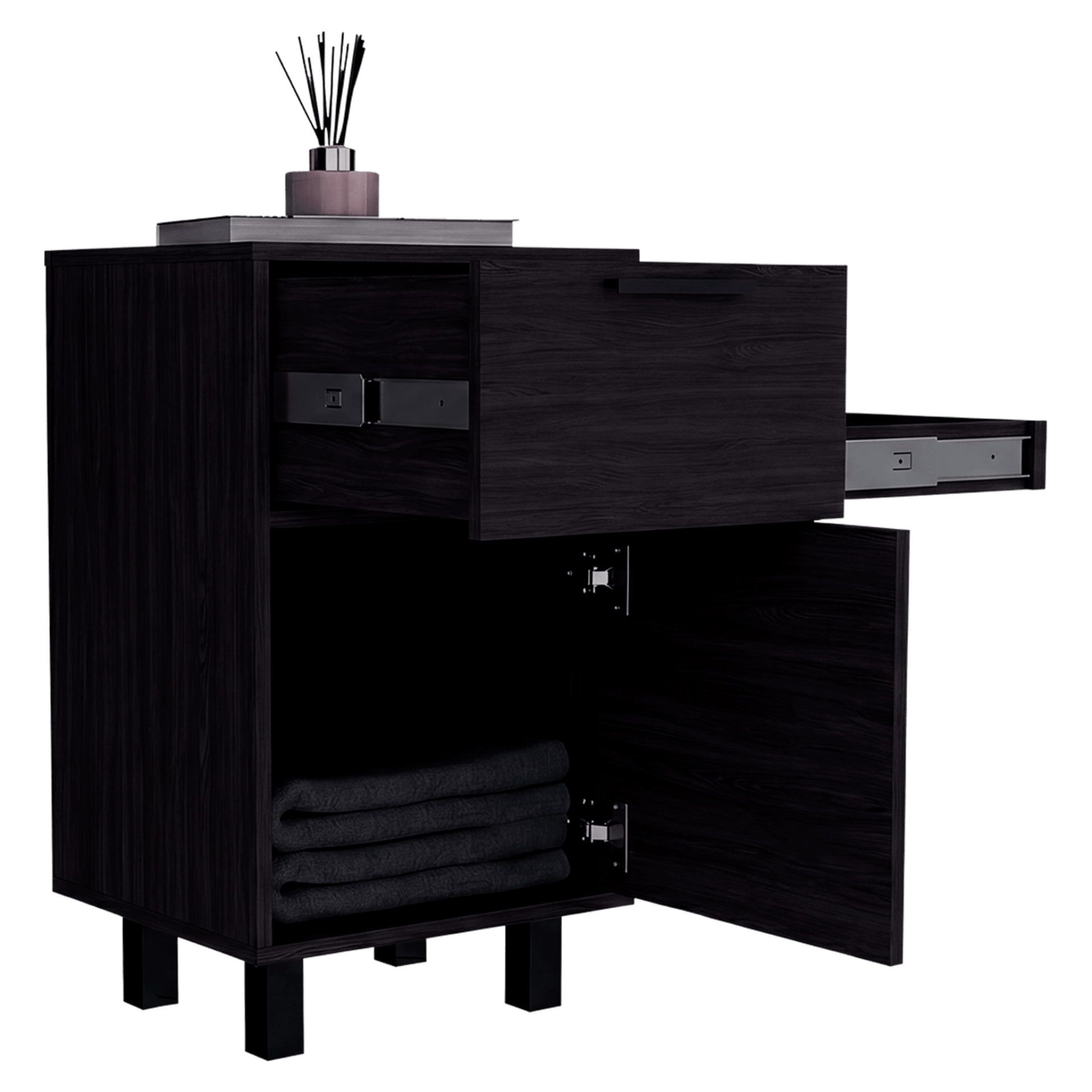 Mesa De Noche Secret 81 Z 70X41X36 Rta Kronos Wengue Zf