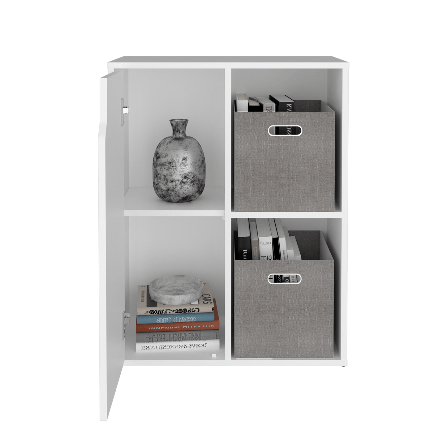 Librero Pequeño 77X59X28 Rta Blanco