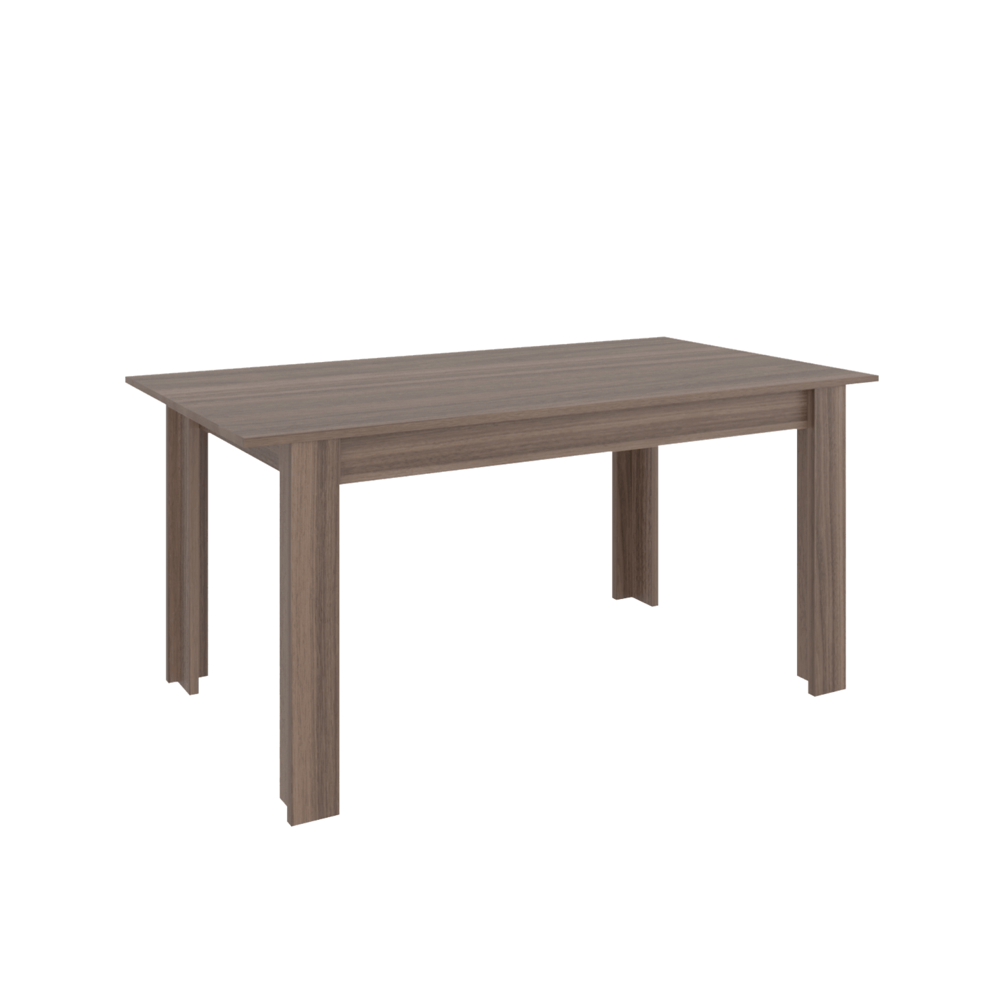 Mesa Comedor Portofino 75X160X88 Rta Avellana