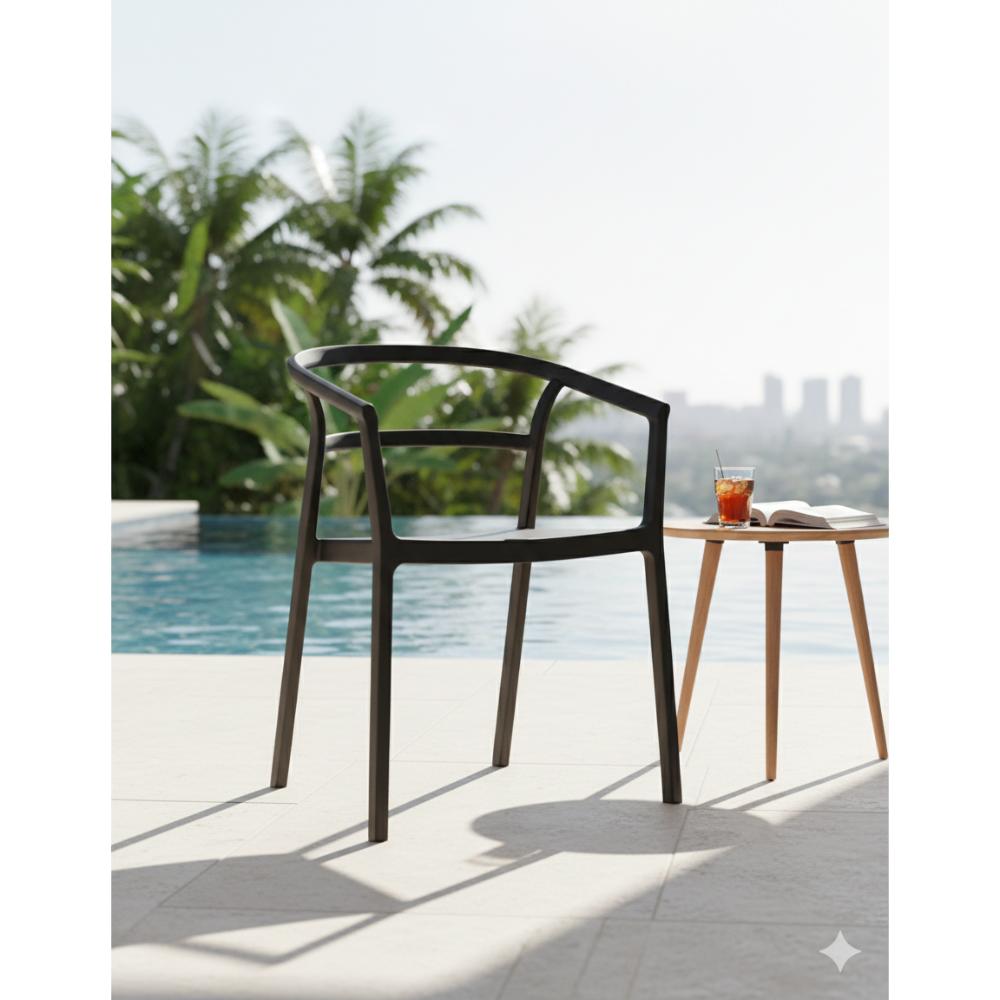 Silla Porto 75X56X53 Rta Negro