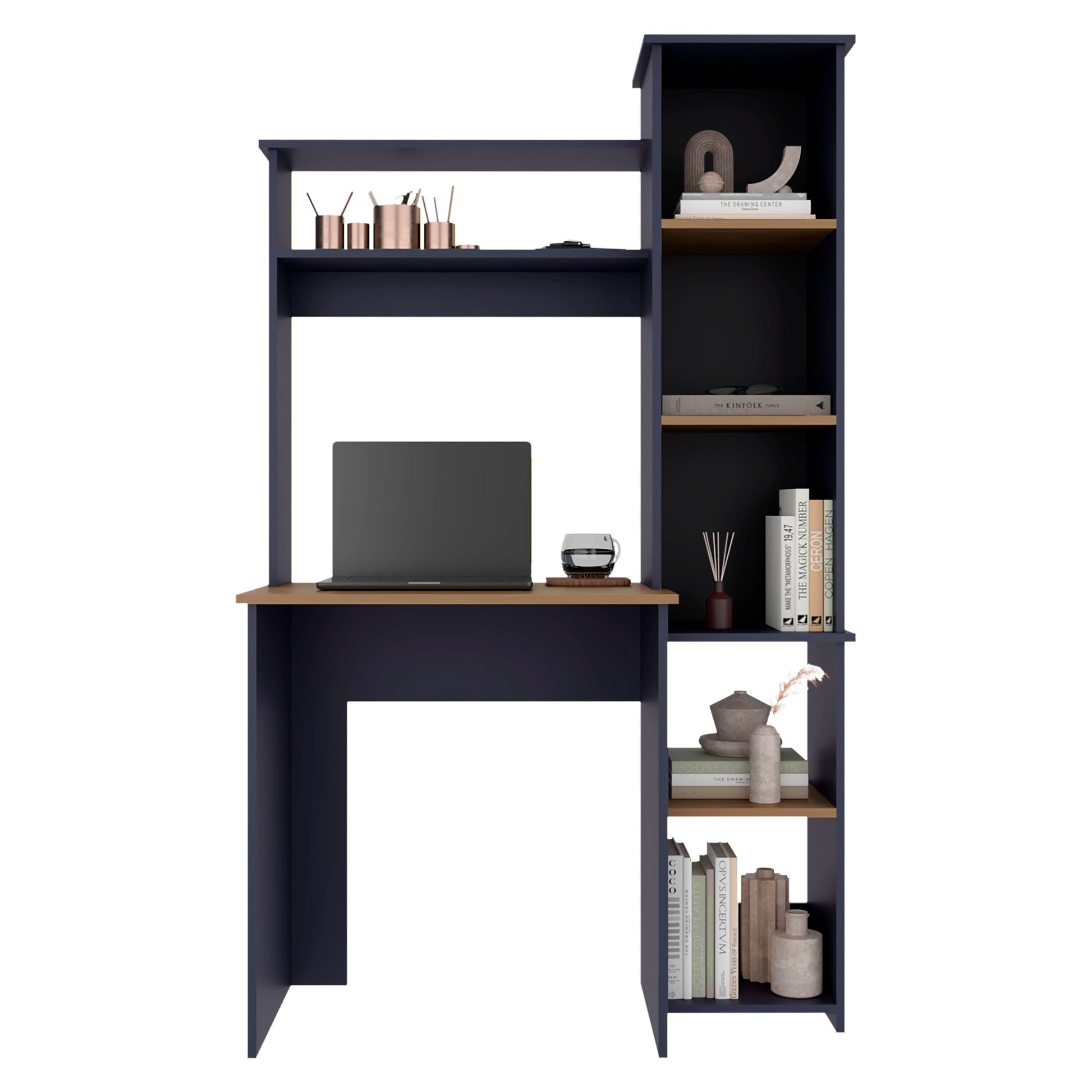 Centro De Computo Versalles 163X98X45 Rta Azul Fresno Zf
