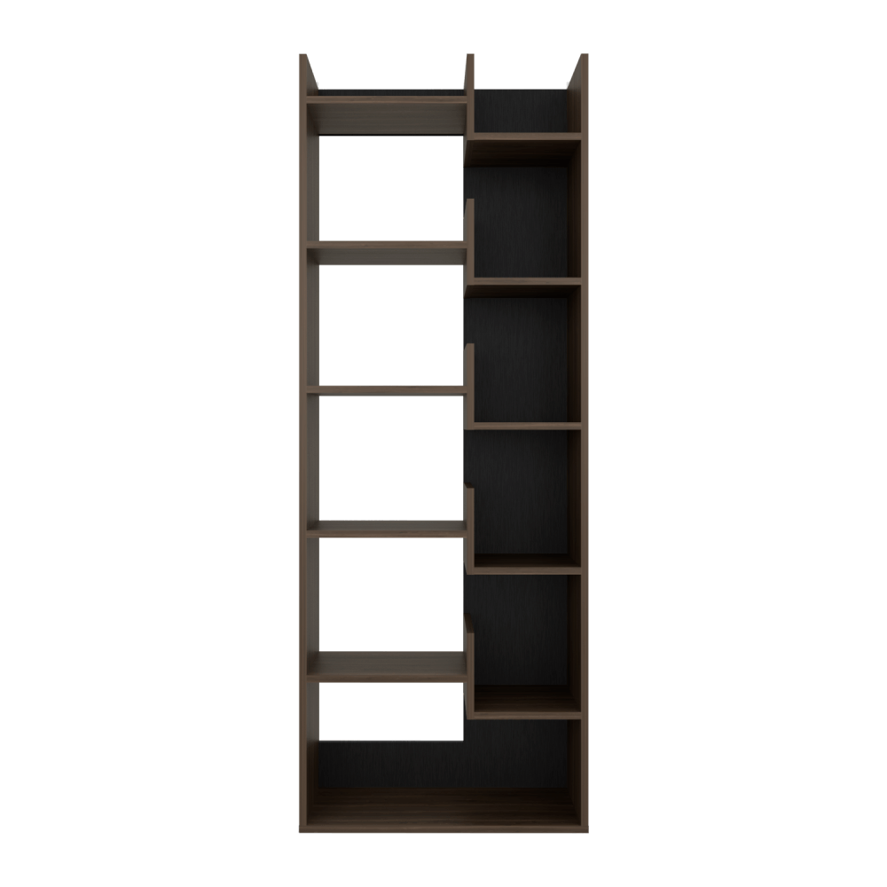 Biblioteca Clover 162X60X25 Rta Milan Wengue