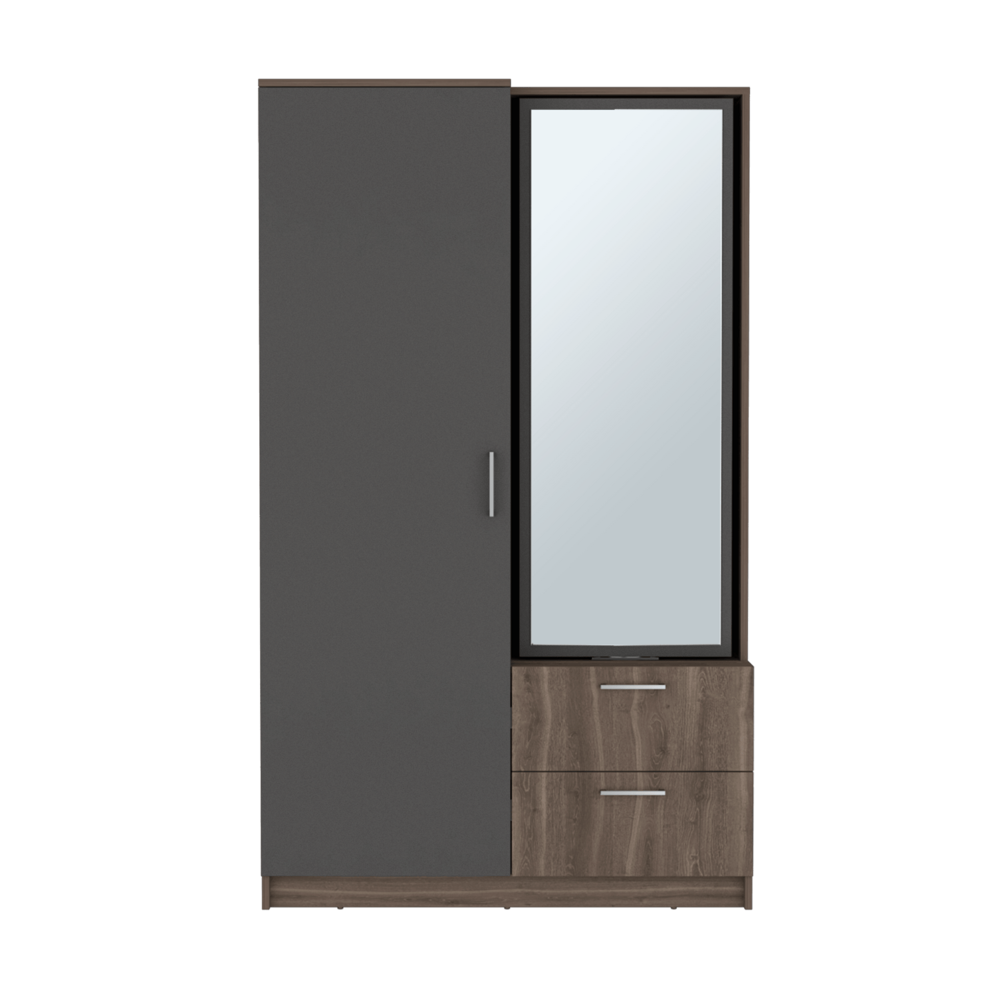 Closet Seville 180X106X46 Rta Milán Plomo