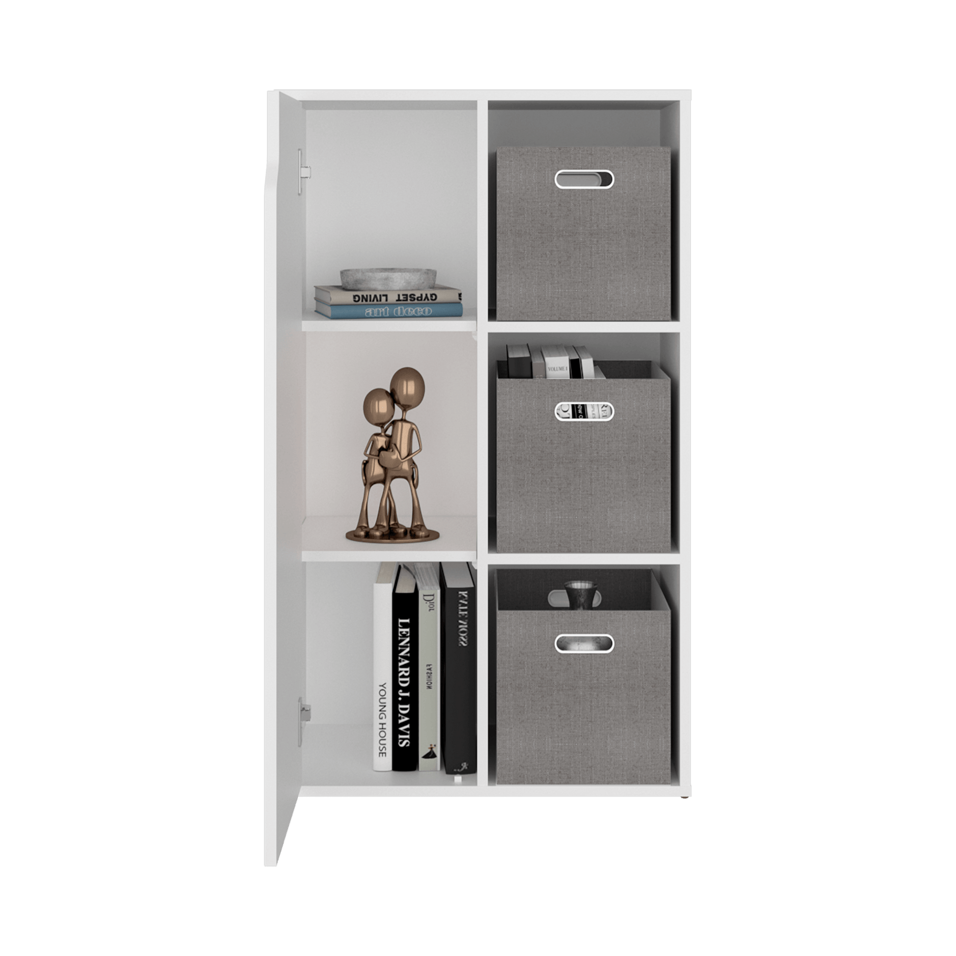 Estanteria Mediana Vicco 102X59X28 Rta Blanco Zf