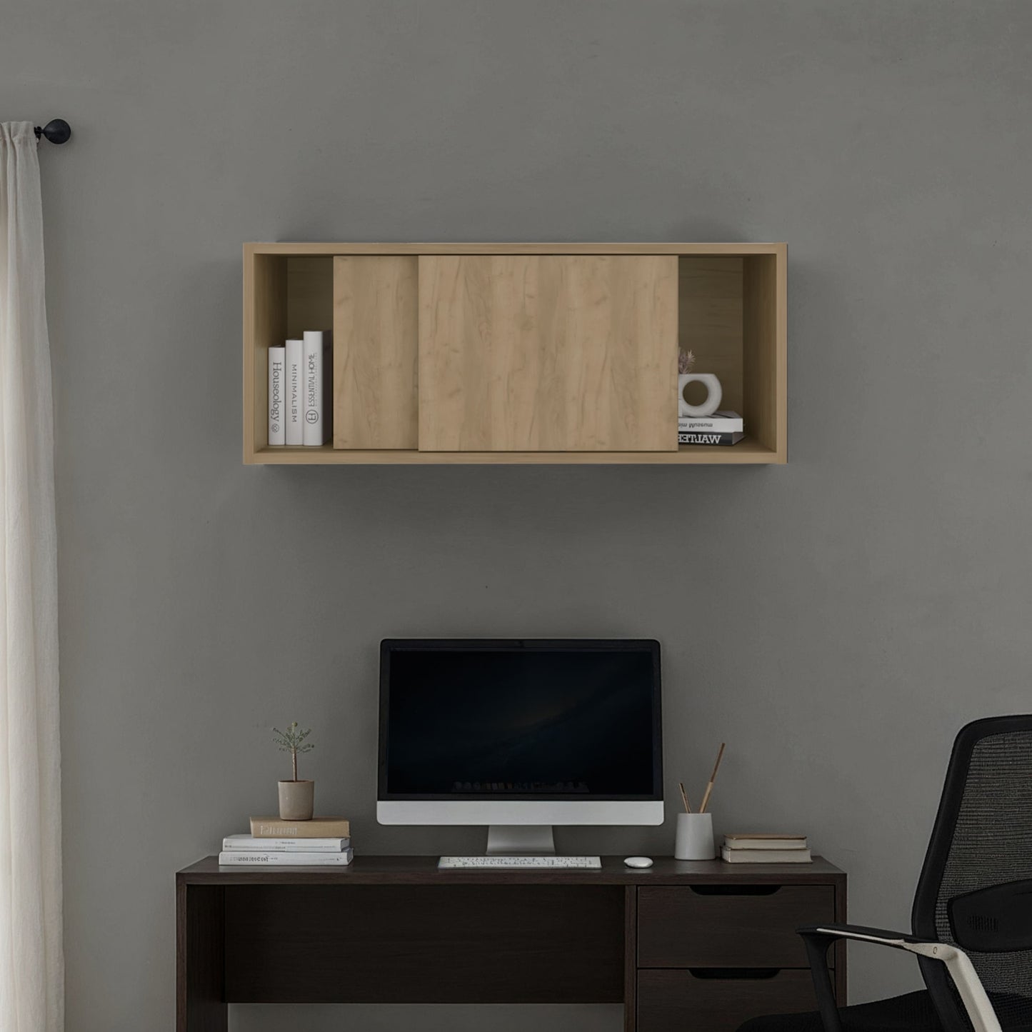 Gabinete Note Office 33X81X33 Rta Kronos Fresno Zf
