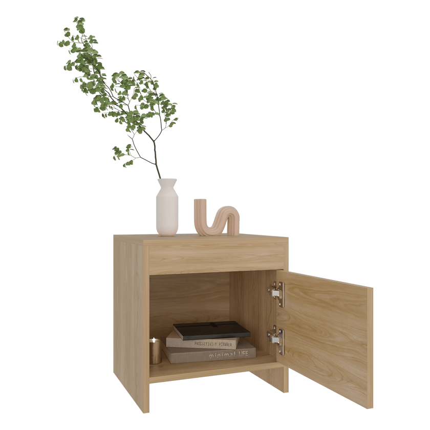 Mesa De Noche Colore 41X40X35 Rta Fresno Eu