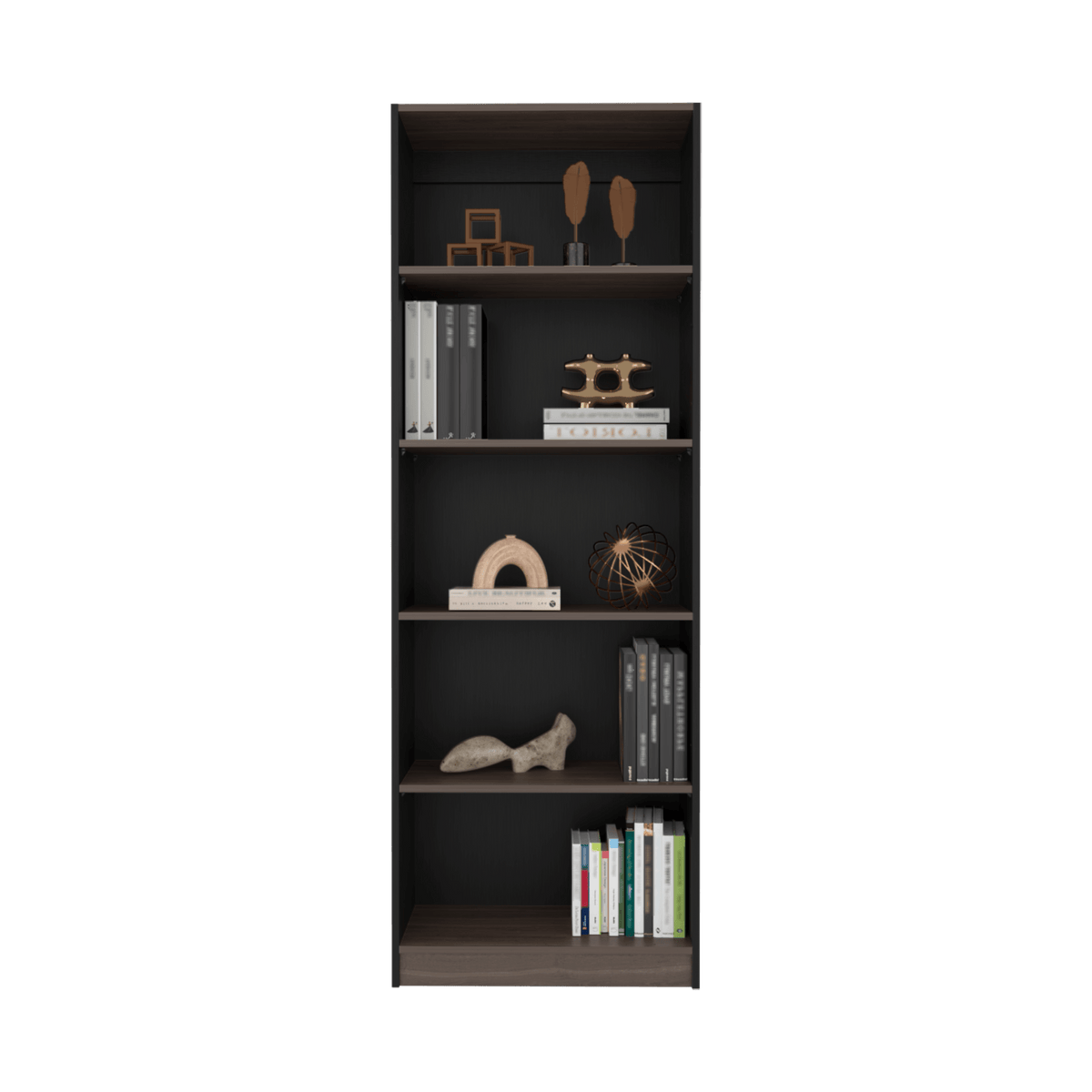 Estante Home E3 180X62X29 Rta Wengue Milan