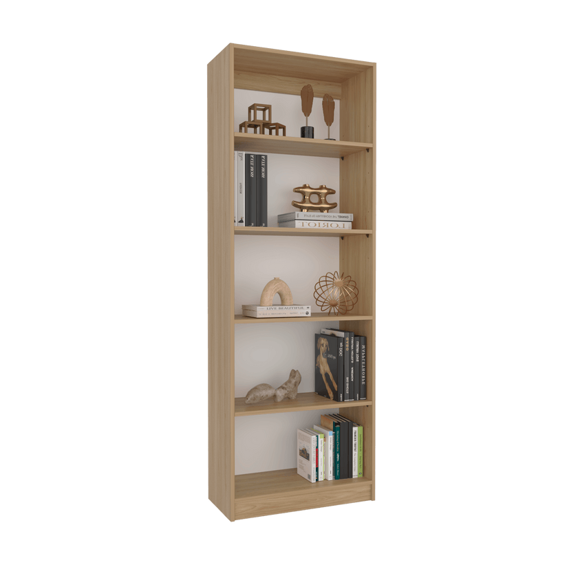 Estante Home E3 5 Espacios 180 X 62 Rta Fresno Blanco