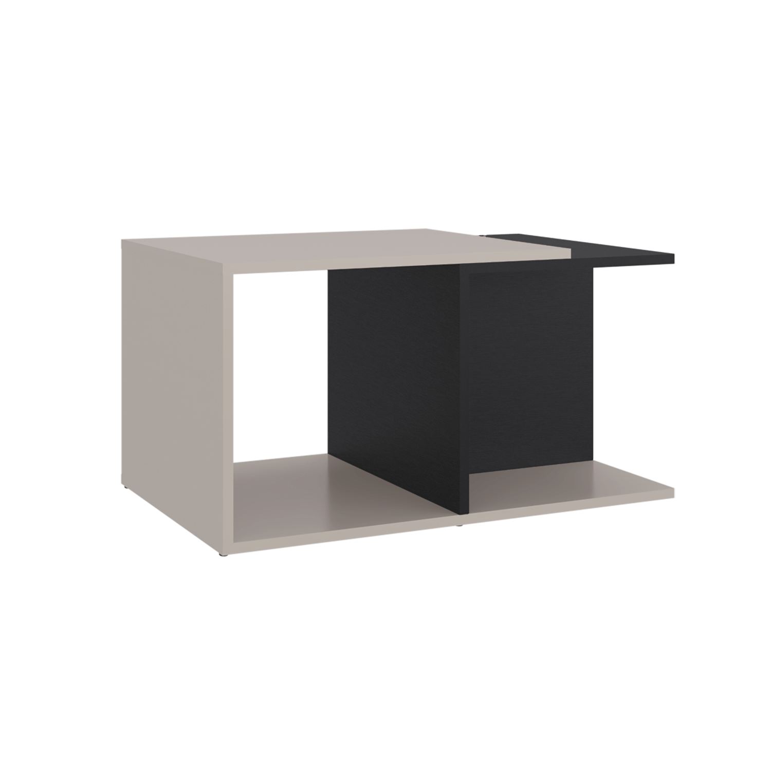 Mesa De Centro Cuera 39X75X42 Rta Capri Wengue