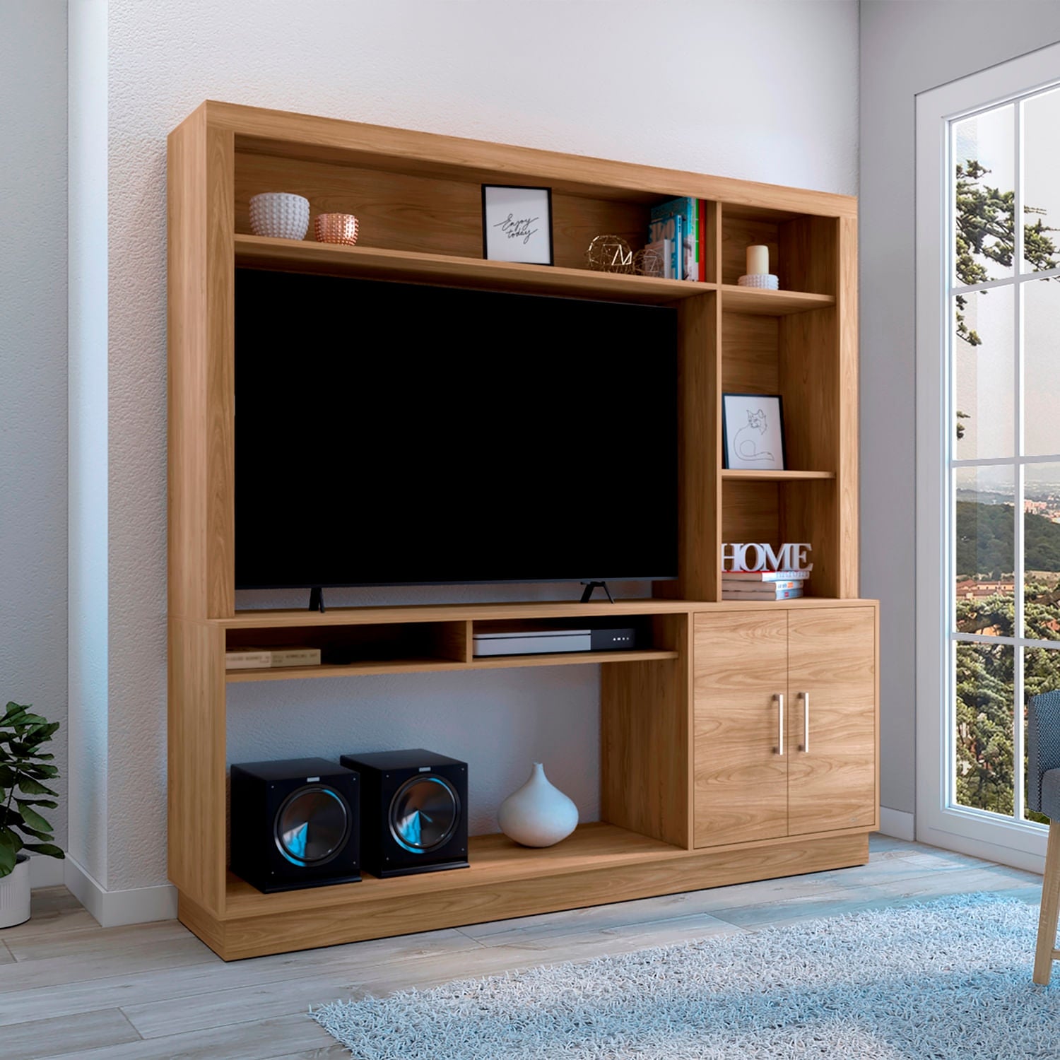 Centro De Entretenmiento Cantabria 180X180X40 Rta Fresno Europeo