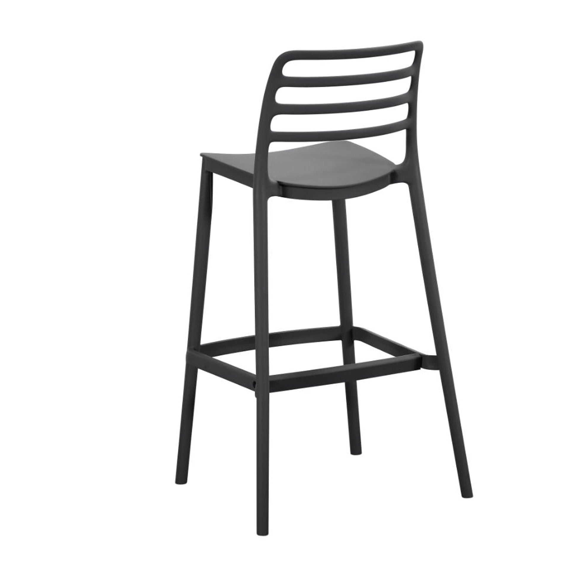 Silla Bar Palawan 101X37X51 Rta Negro