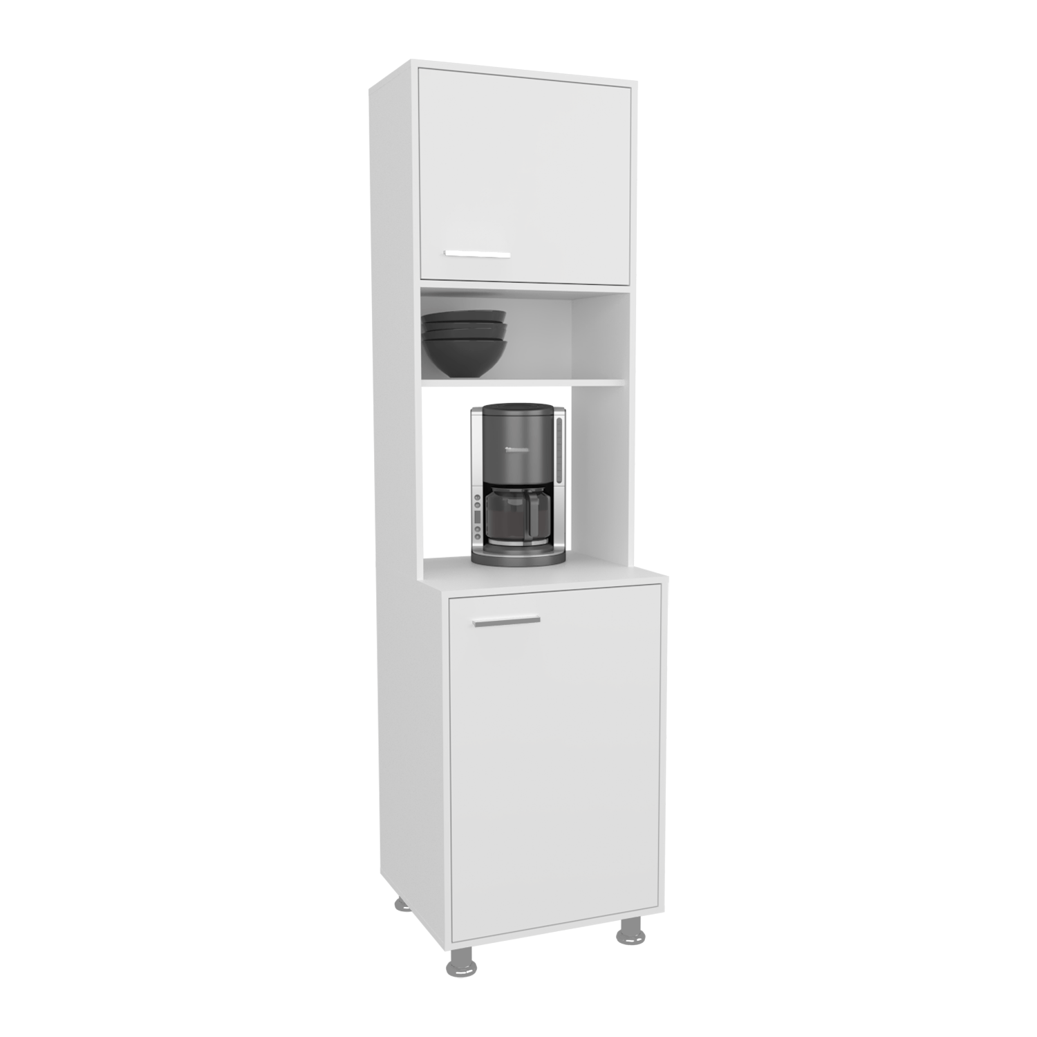 Modulo Microondas Antares 200X54X50 Rta Blanco Mqz Zf