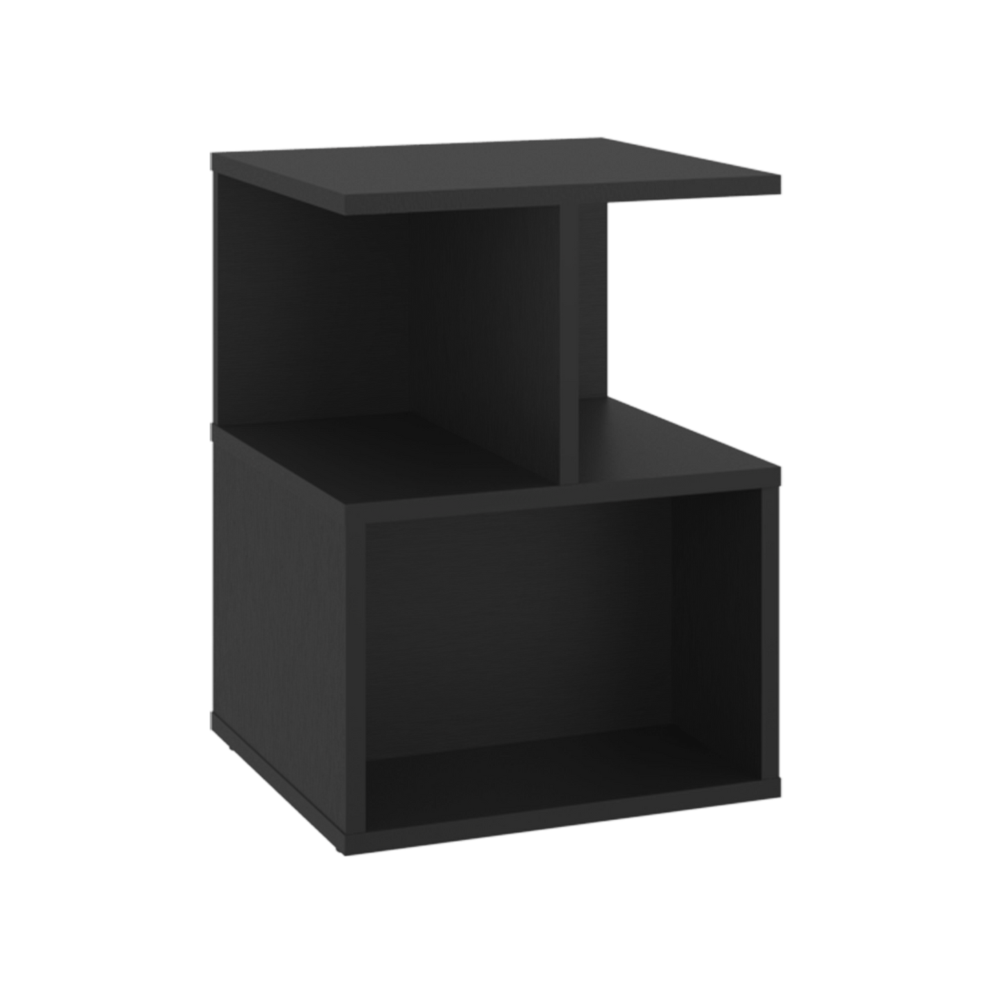 Mesa De Noche Ocaso 48X35X35 Rta Wengue Zf
