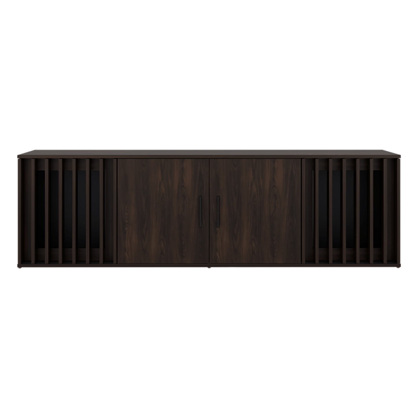Mueble Tv Brown 75" 54X180X36 Rta Nogal Wengue Zf