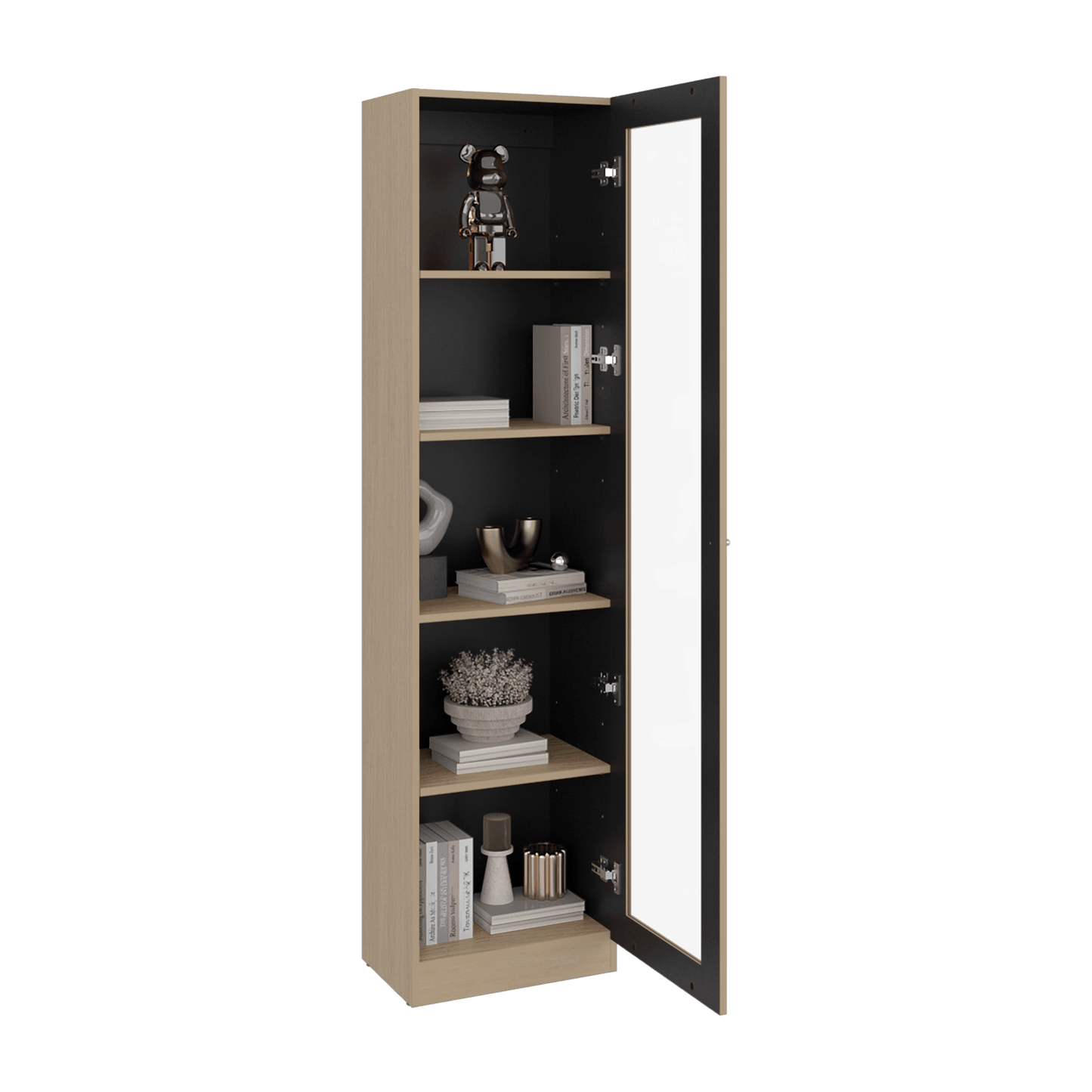 Vitrina Home E6 180X45X31 Rta Cartagena Wengue