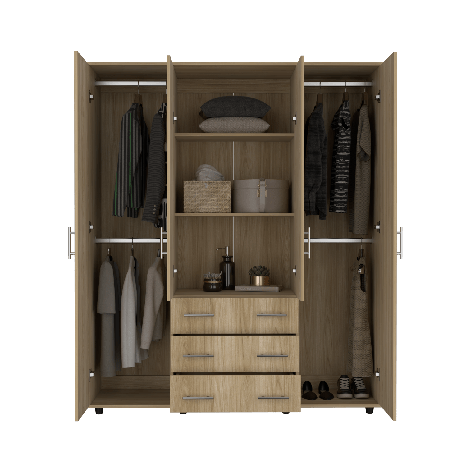 Closet Fontan 179X150X49 Rta Fresno Europeo