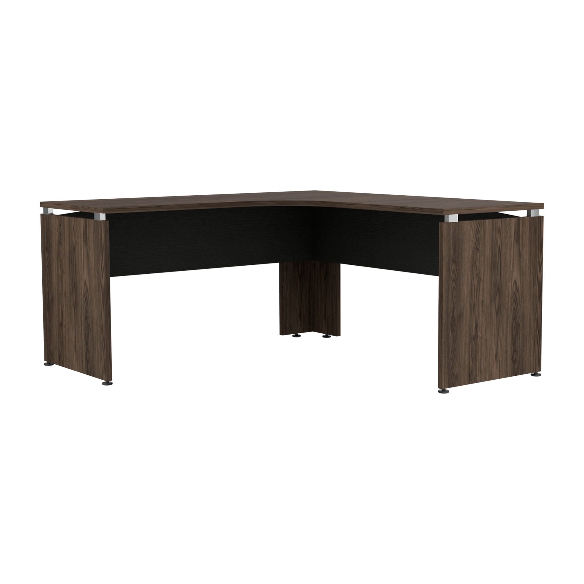 Escritorio Home Office L 140 Rta Milan + Wengue