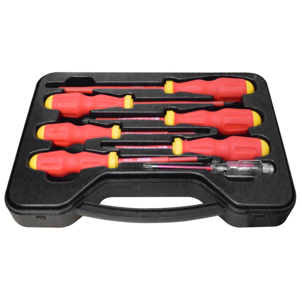 Destornillador Stanley Aislado 1000 V Original X 7 Juego Stmt60175La