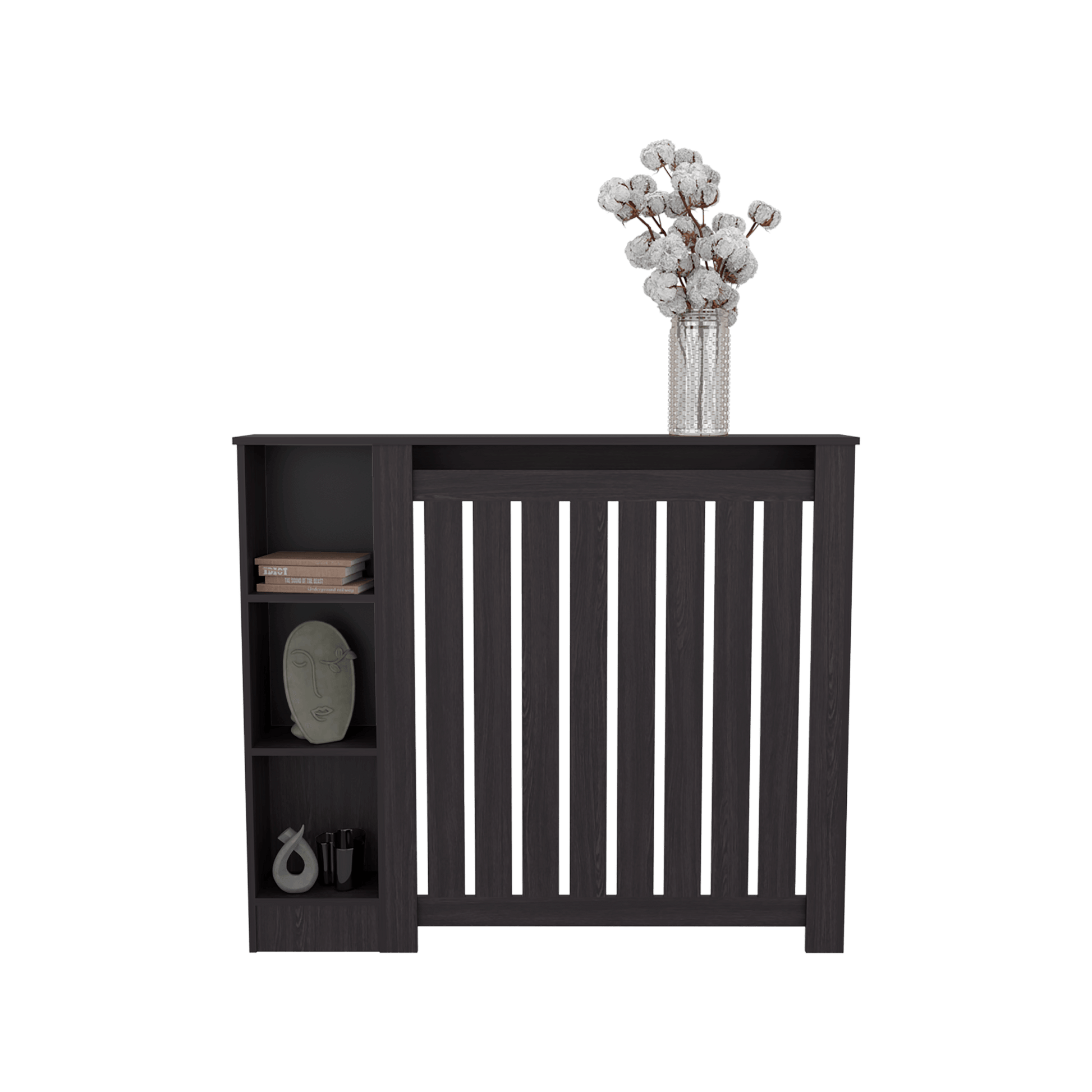 Mueble Auxiliar Radiador Joseph 105X122X20 Rta Wengue Zf