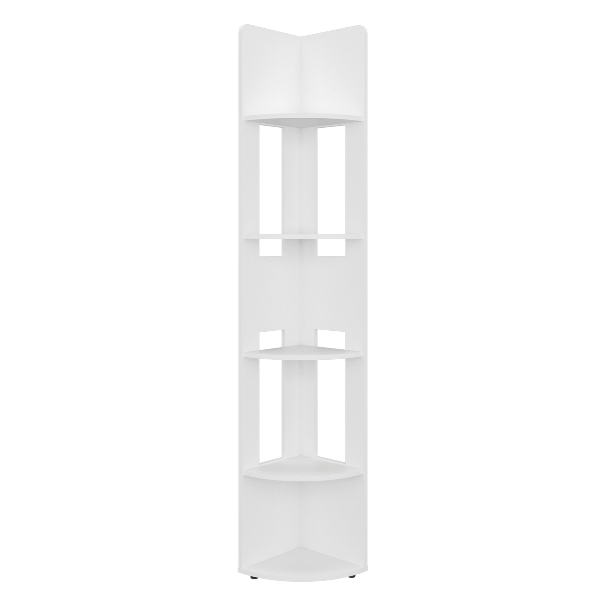 Estante Esquinero Home E-M7 180X30X30 Rta Blanco Zf