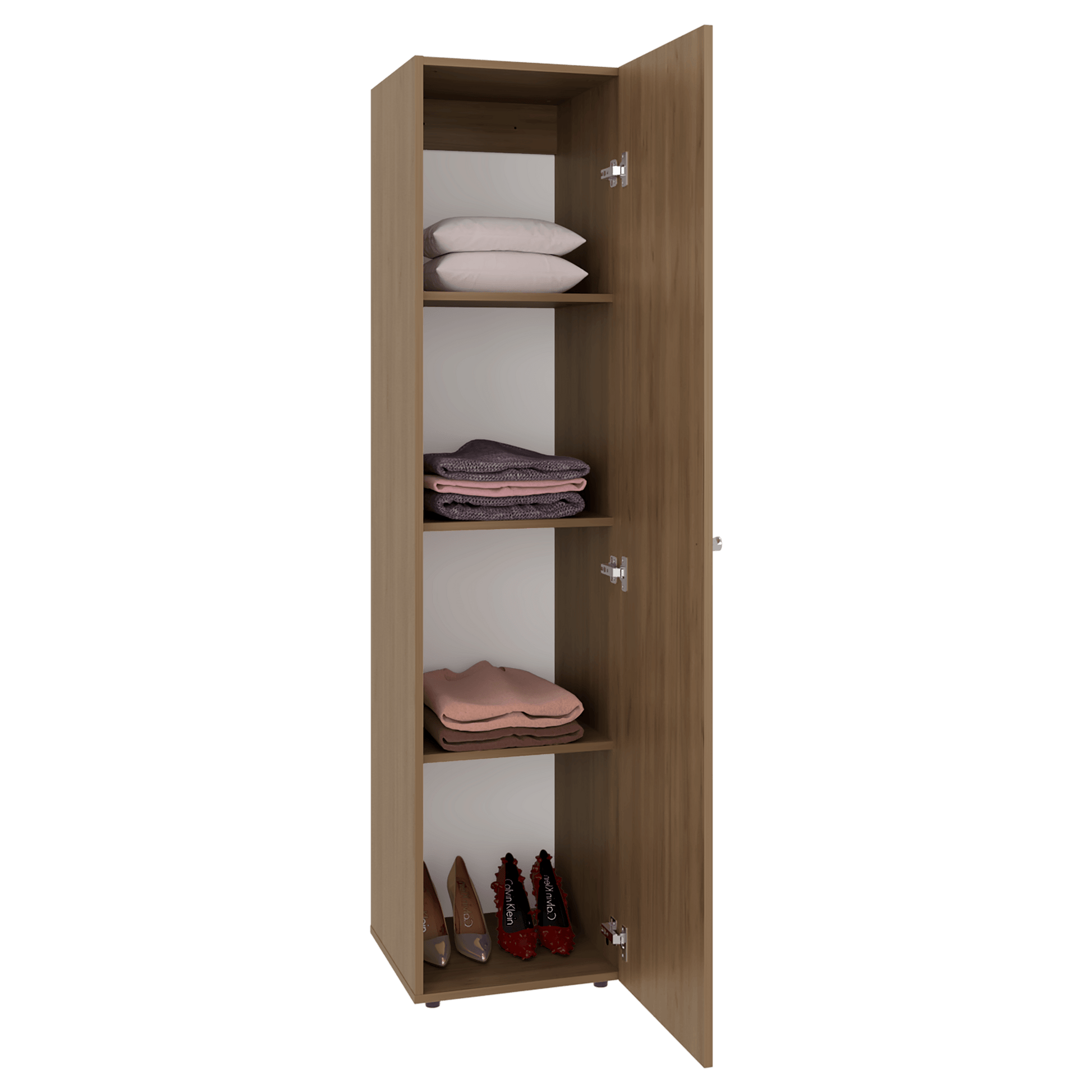 Closet Con Espejo Home Dreams 170X40X40 Rta Kronos Fresno Zf