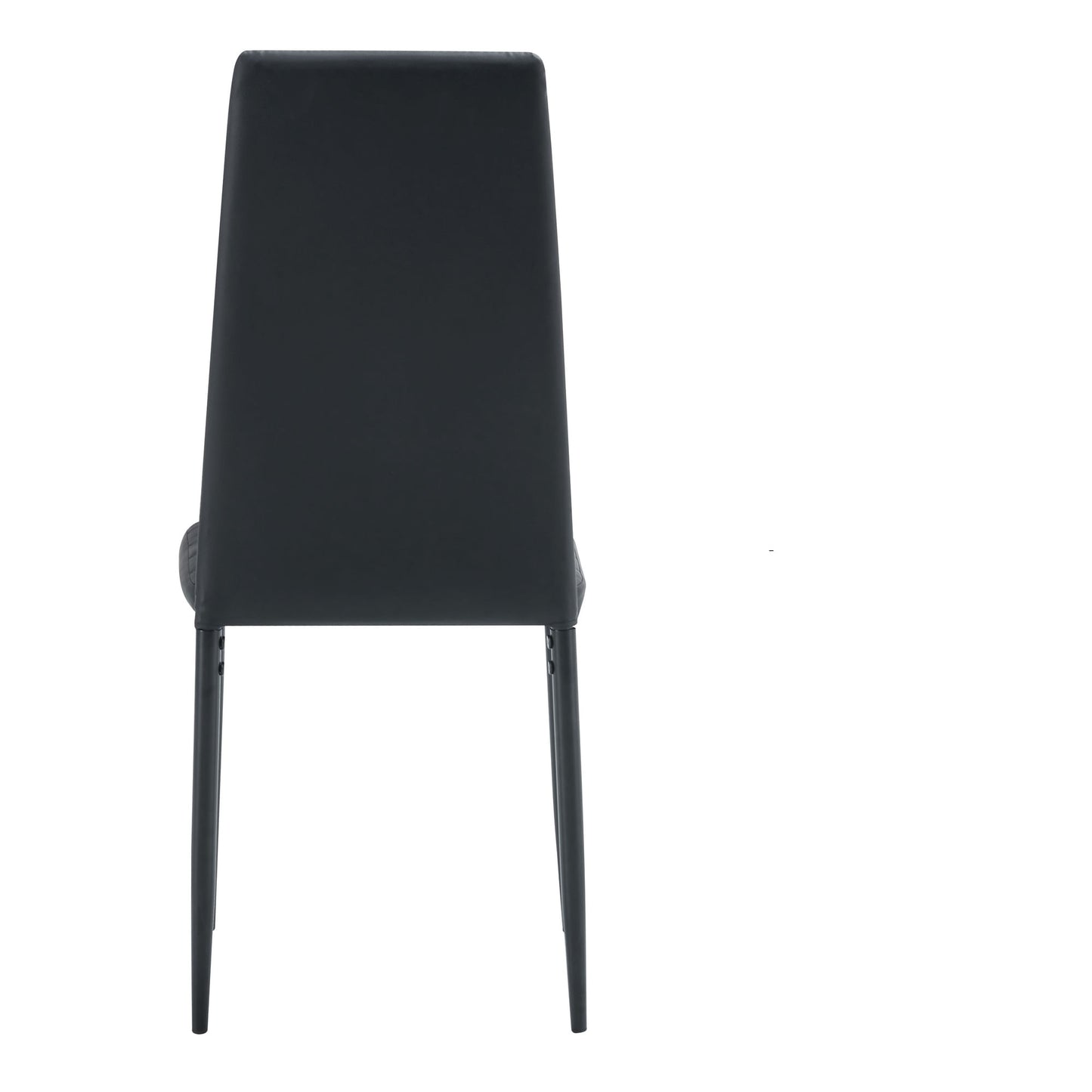 Set X2 Silla Comedor Maxi - Bm-Dc026 94X50X42 Rta Negro