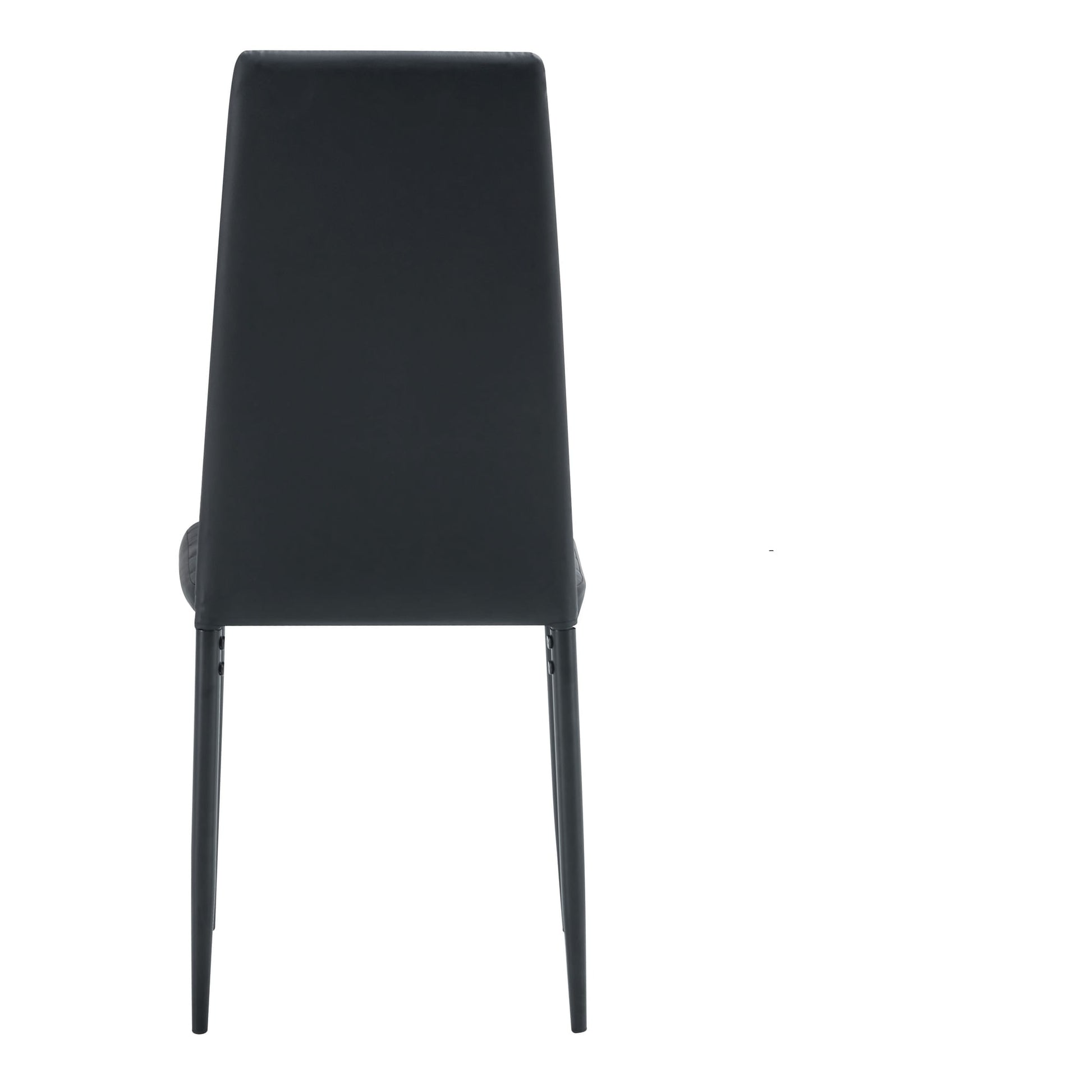 Set X2 Silla Comedor Maxi - Bm-Dc026 94X50X42 Rta Negro