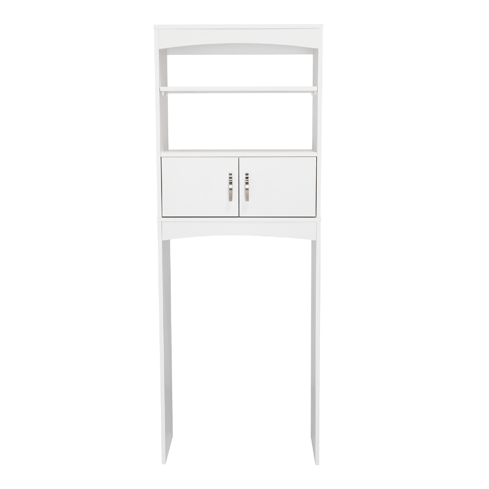 Mueble Ahorrador De Espacio Para Baño Malta Rta Blanco