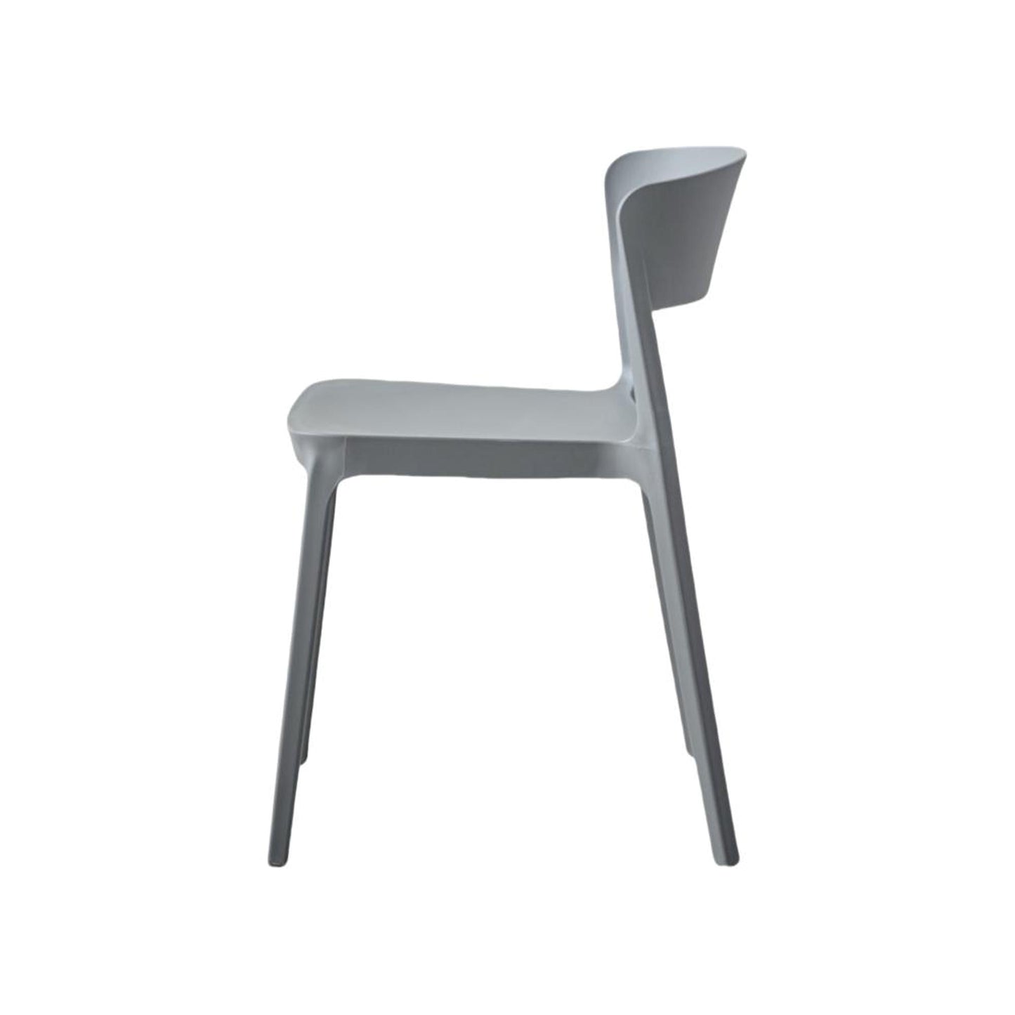 Silla Monaco 74X47X55 Rta Gris Oscuro