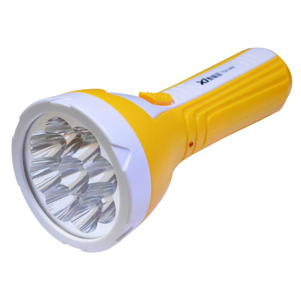 Linterna Recargable 9 Led Colores Mediana Tgx845 Ht50105