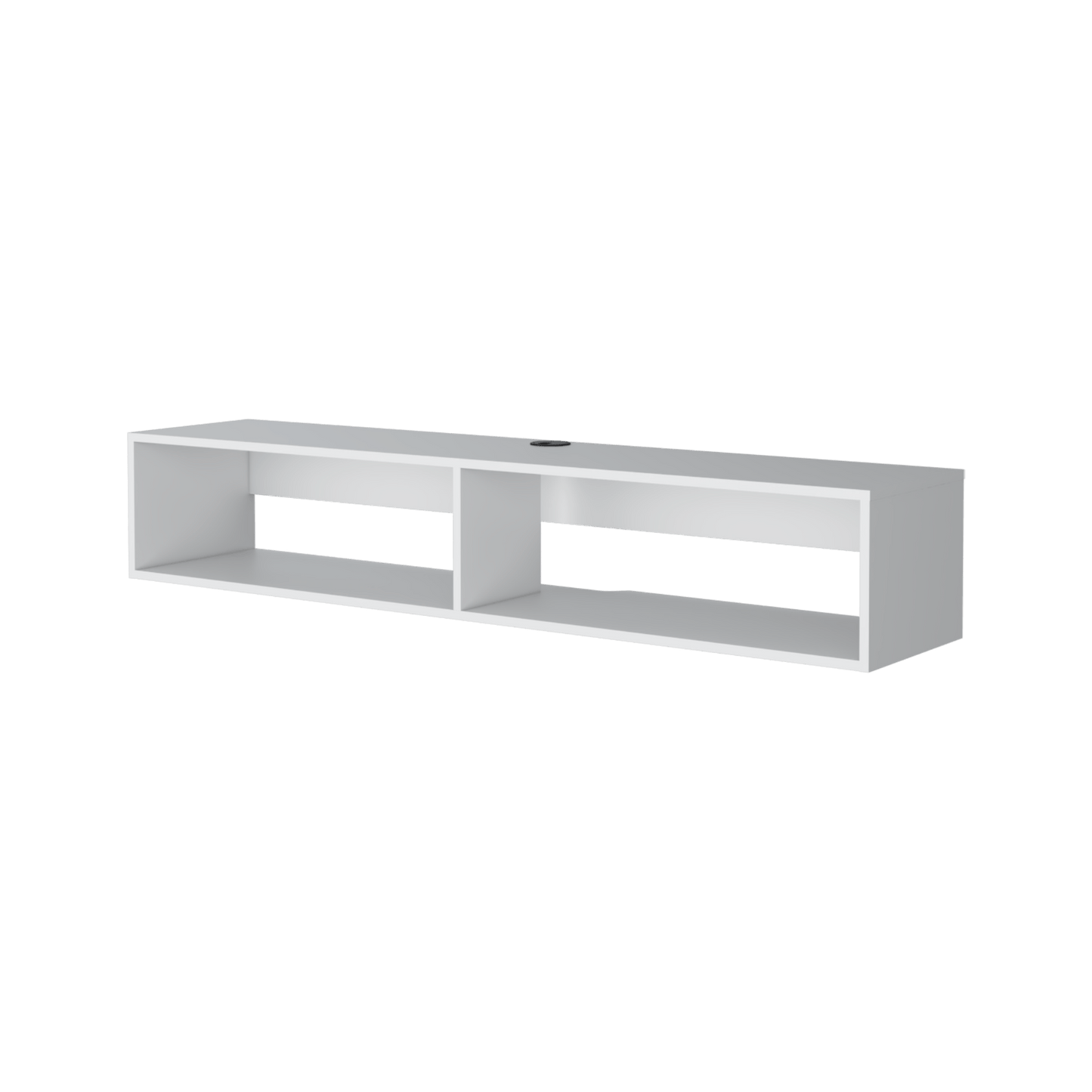 Rack Tv Flotante 26X150X32 Rta Blanco Zf