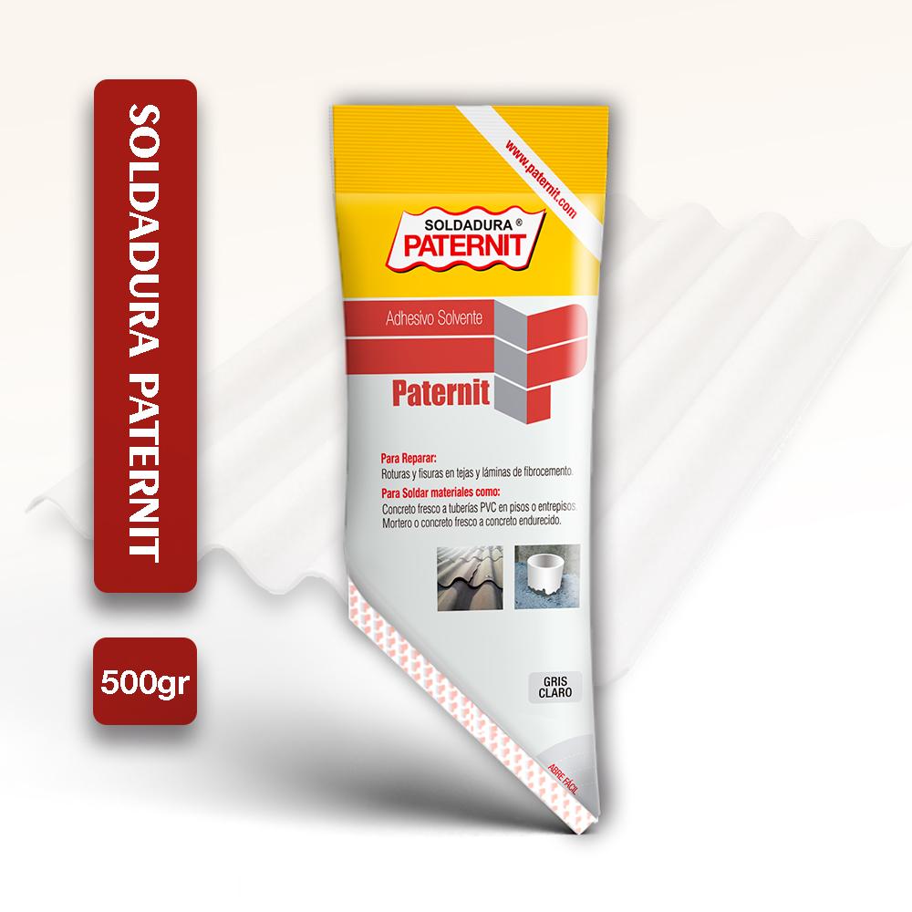 Soldadura Paternit 500 Grs 18 Masilla Bolsa Pb0018