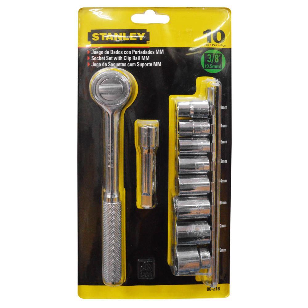 Rache Con Copas Stanley 38 X 10 Pcs Mm 86218