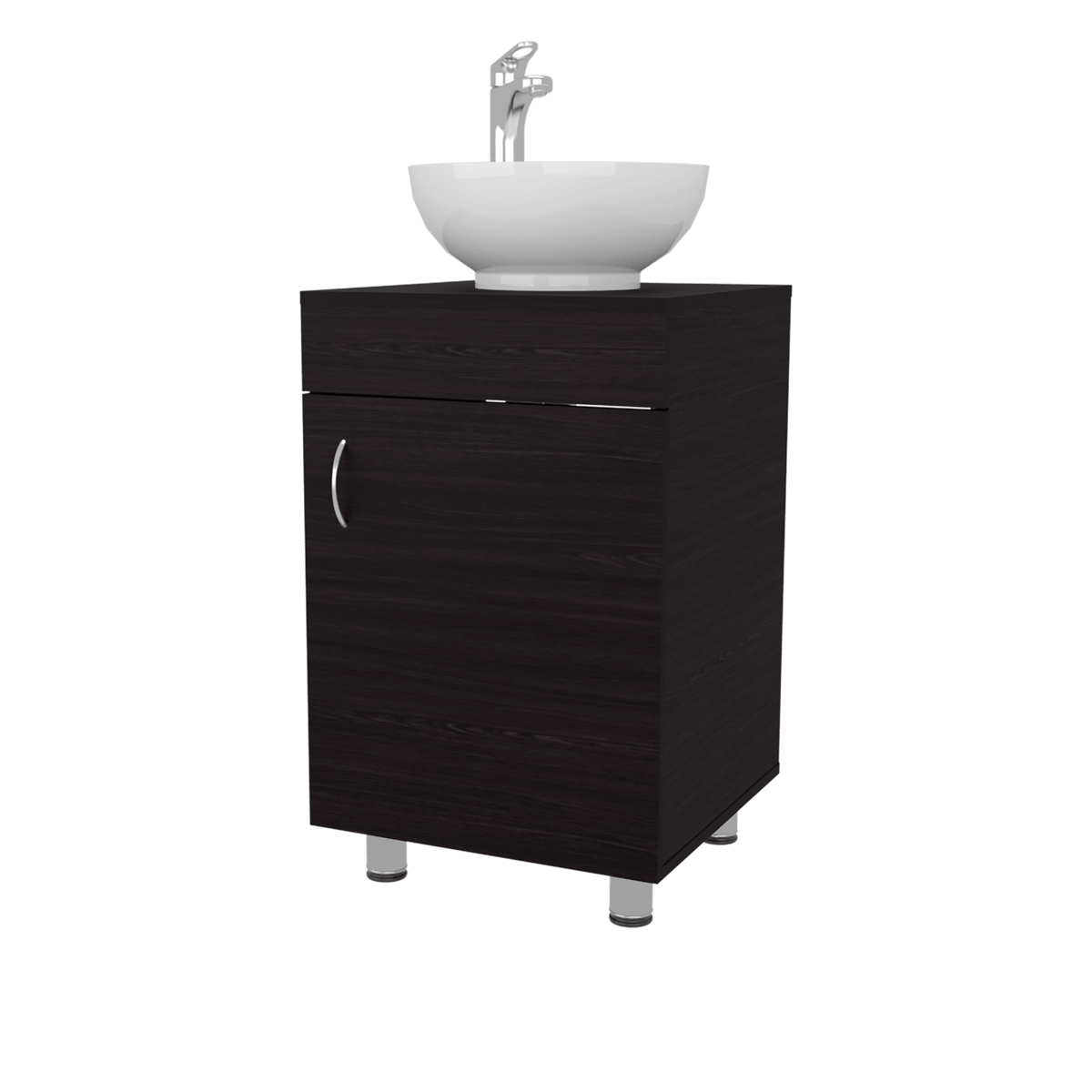 Mueble De Baño Tacna 72,3X45X45 Wengue Zf N/A